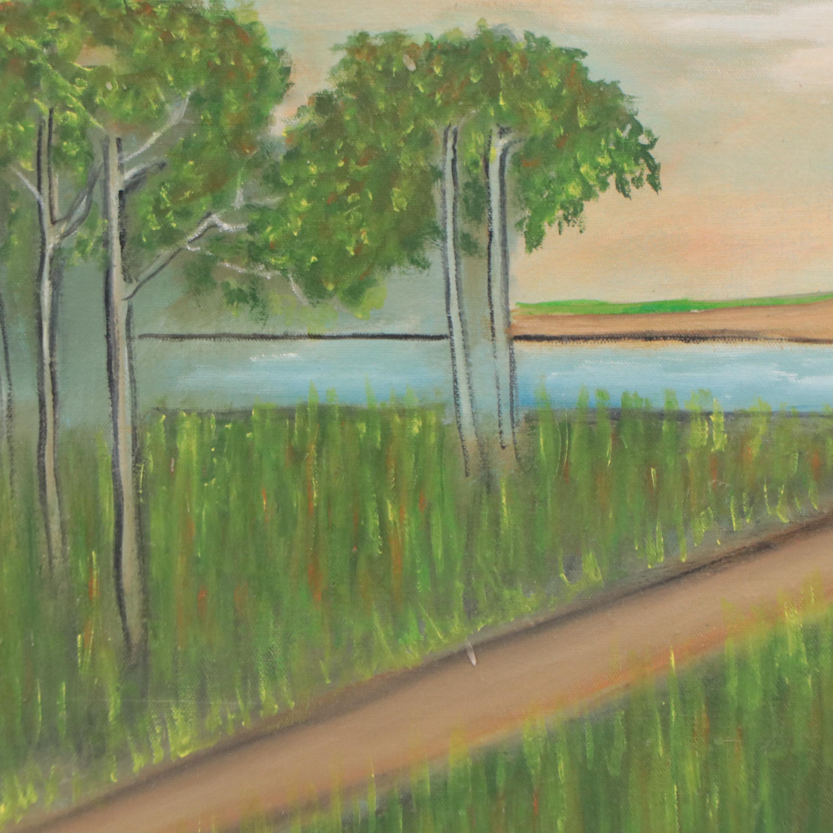 Lorenzo Scott Landscape Oil Painting