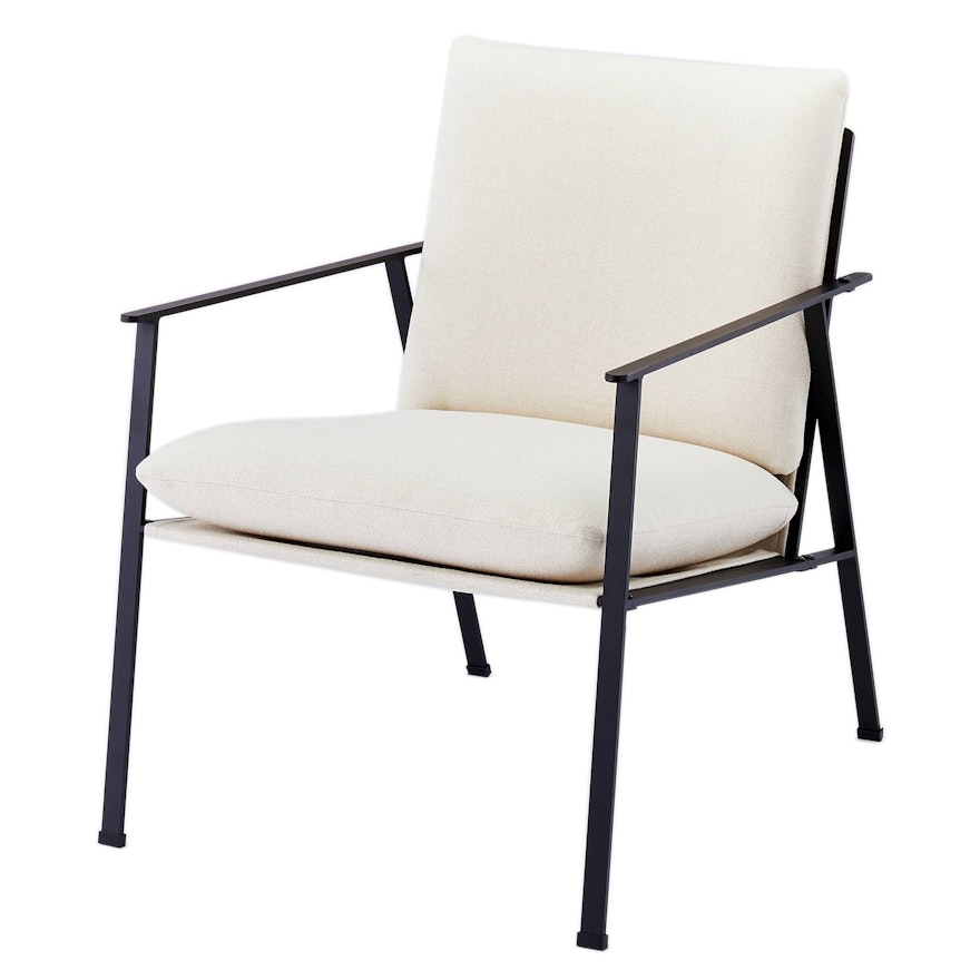 Threshold with Studio McGee Lark Metal Frame Accent Chair