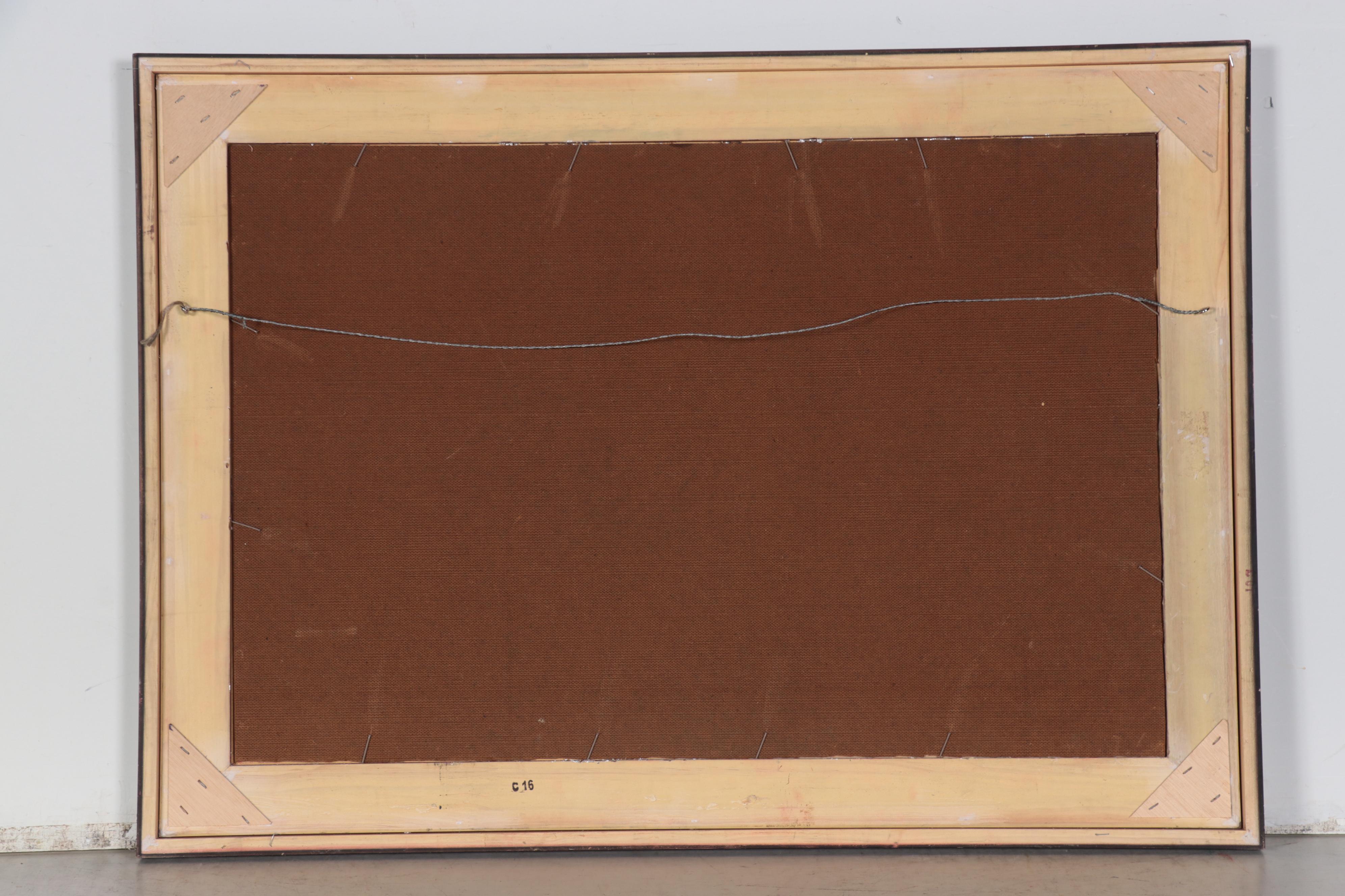 Campbell Scott Oil Painting of Mountainous Landscape