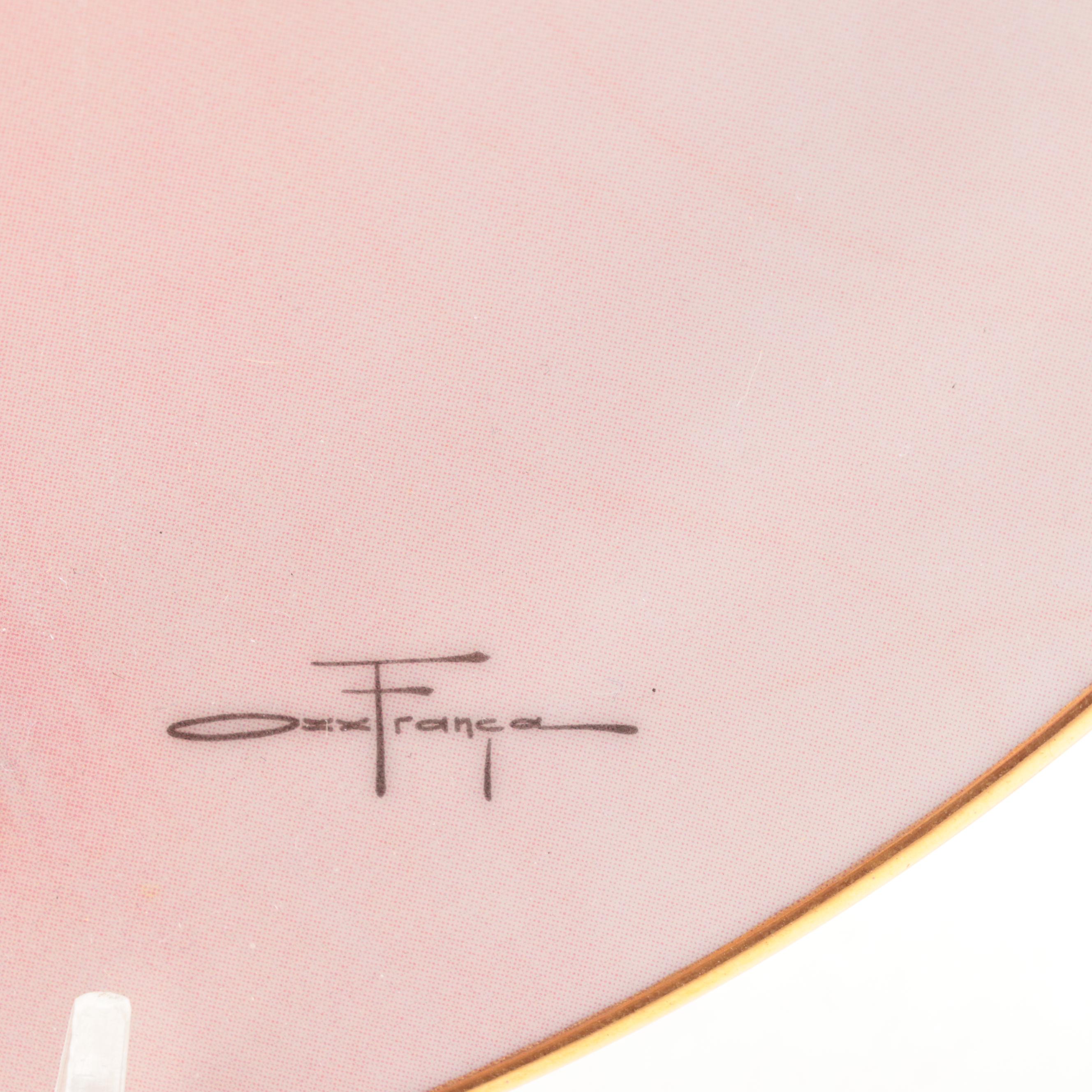 Hadley House "Navajo Fantasy" and "Pink Navajo" Collector Plates, 1993