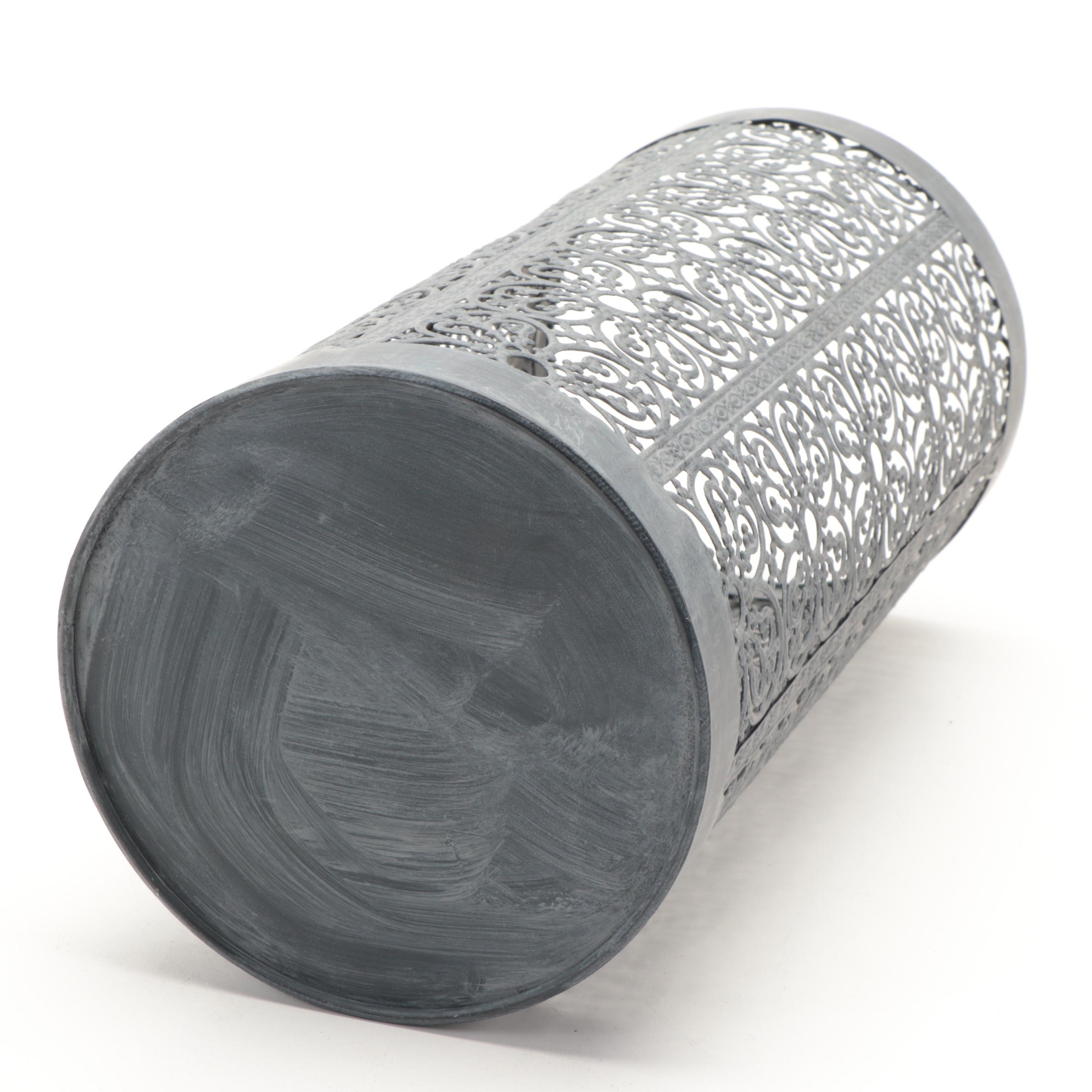 Lenox Openwork Metal Hurricane Candle Holder Sets