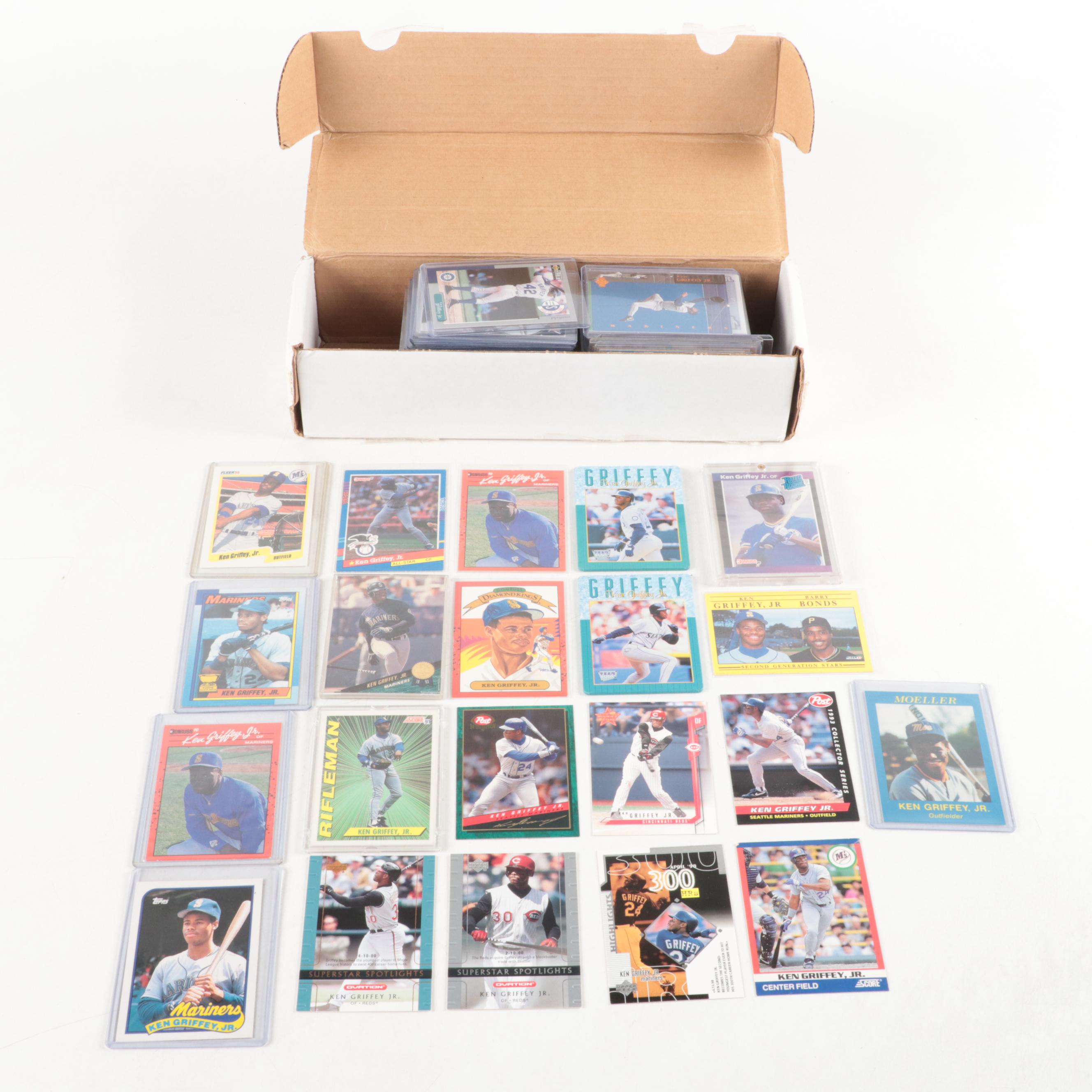 Topps, Other Ken Griffey Jr. Baseball Cards With Rookies, More, 1980s–2000s