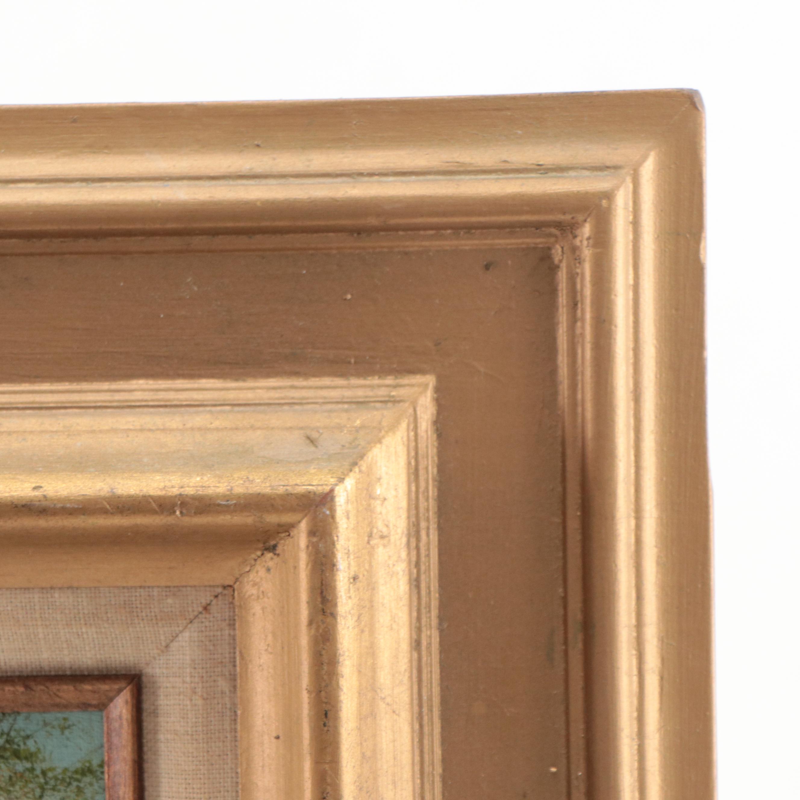 Woodland Landscape Oil Painting