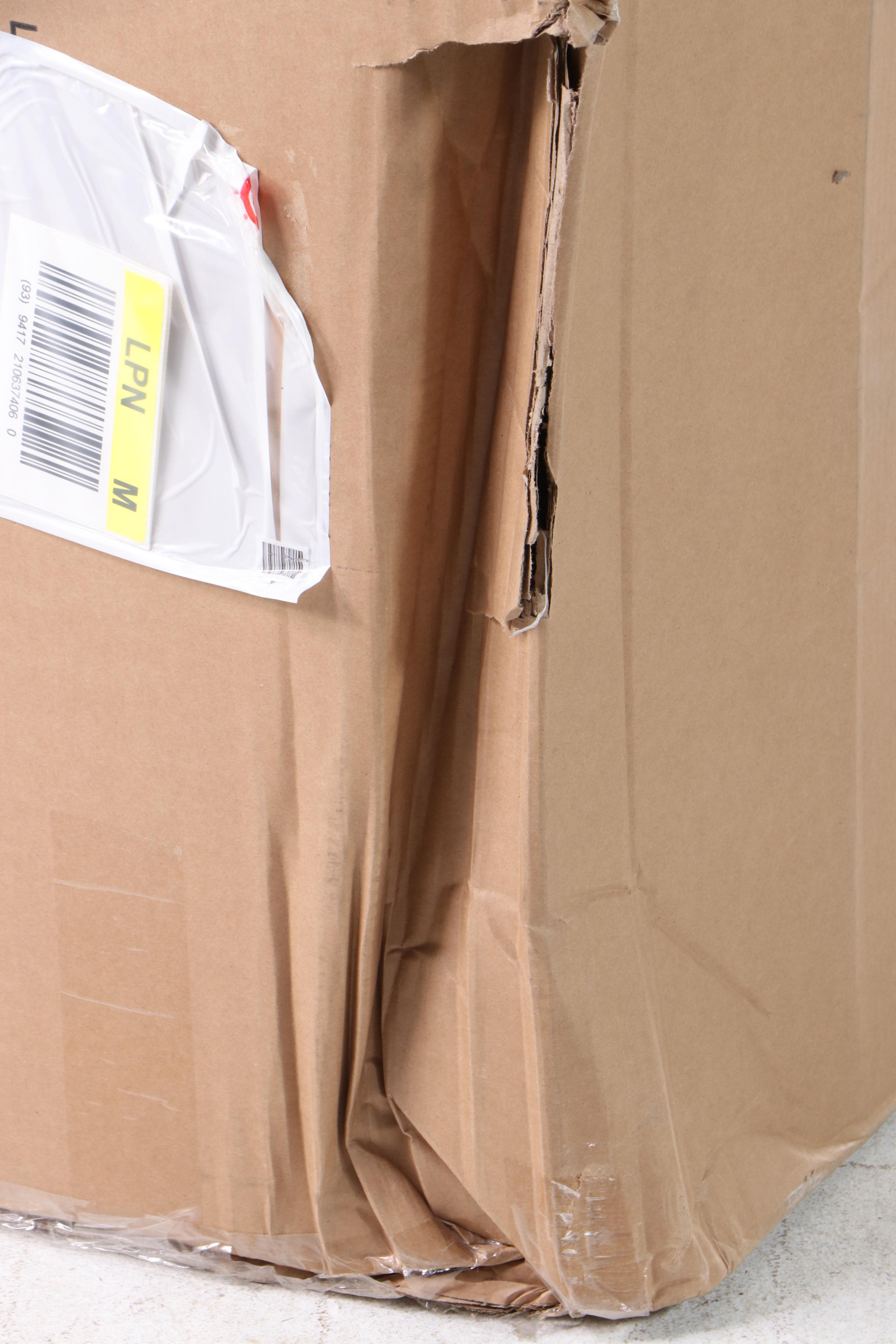 Studio McGee Threshold "Vernon" Upholstered Barrel Accent Chair in Cream Sherpa