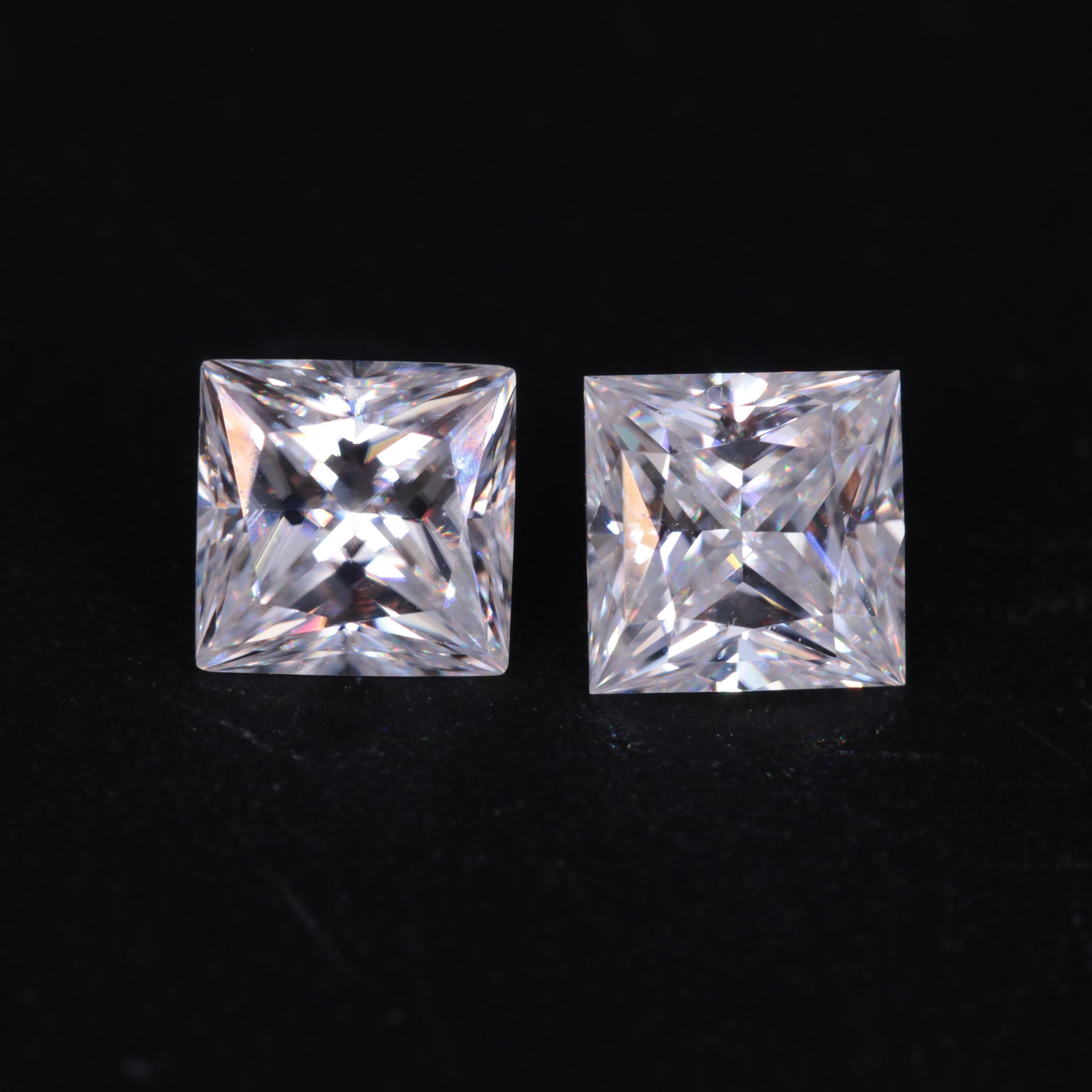 Loose 1.65 CTW Moissanite