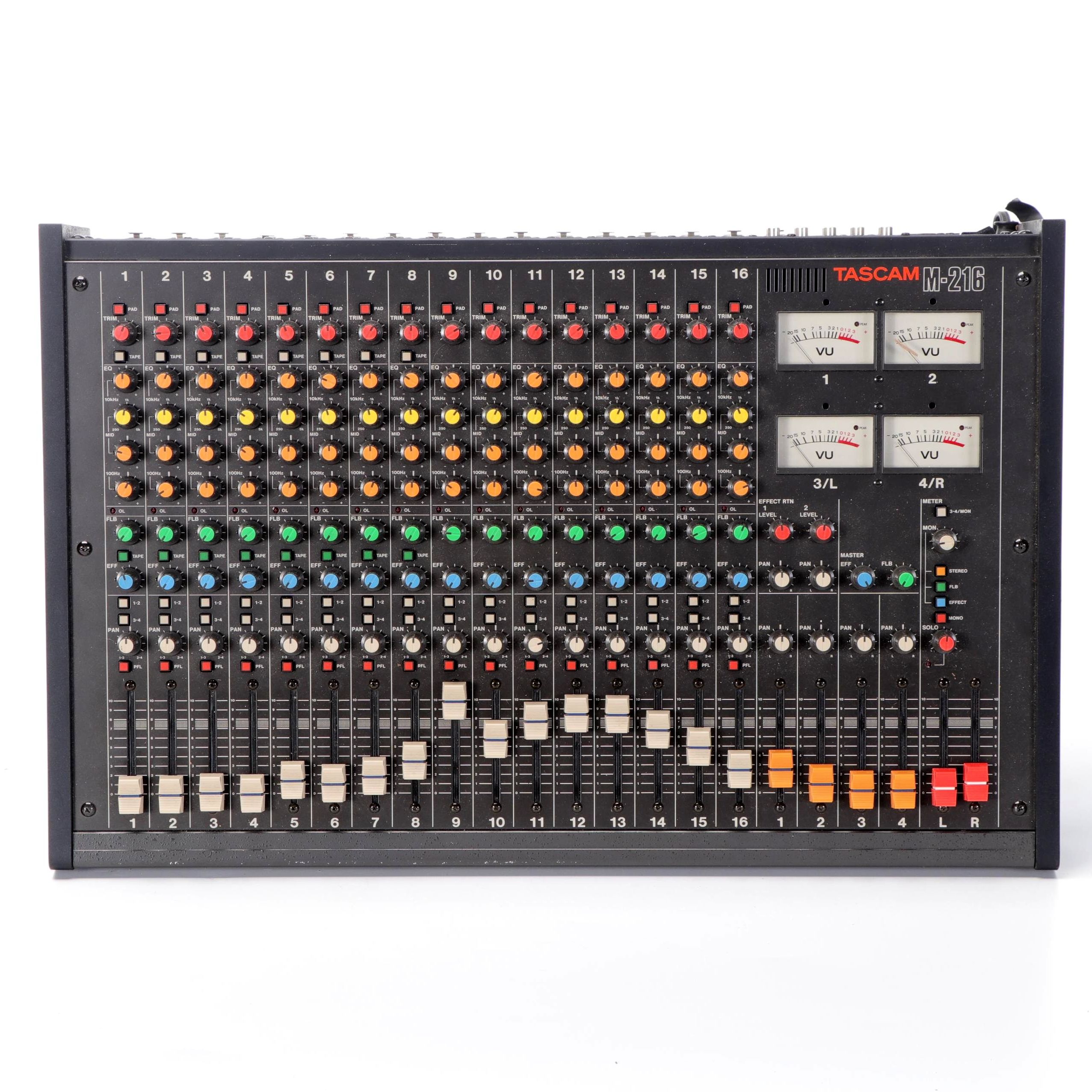Tascam M-216 Analog Sound Mixer, Late 20th Century