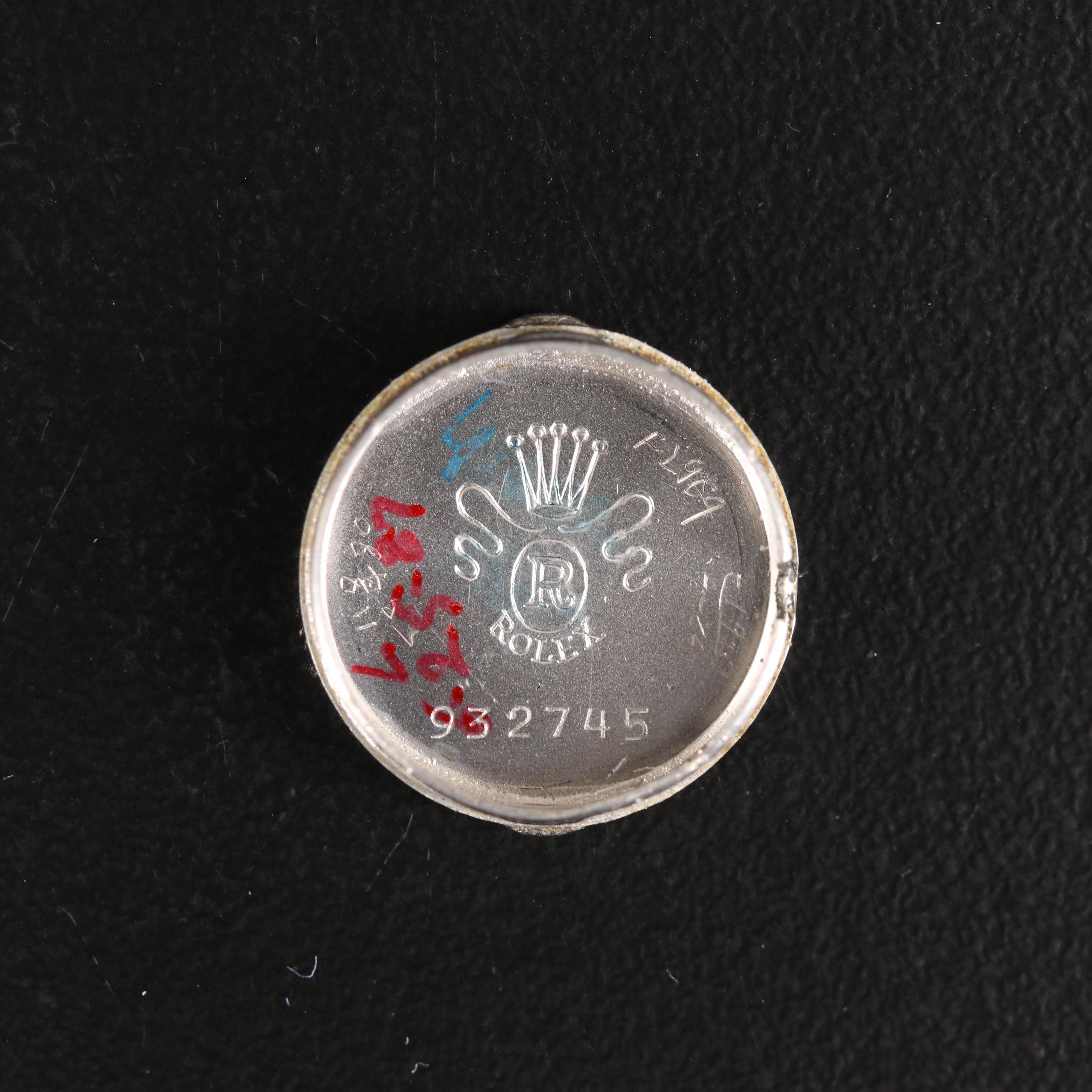 Vintage 14K and Diamond Rolex Stem Wind Watch