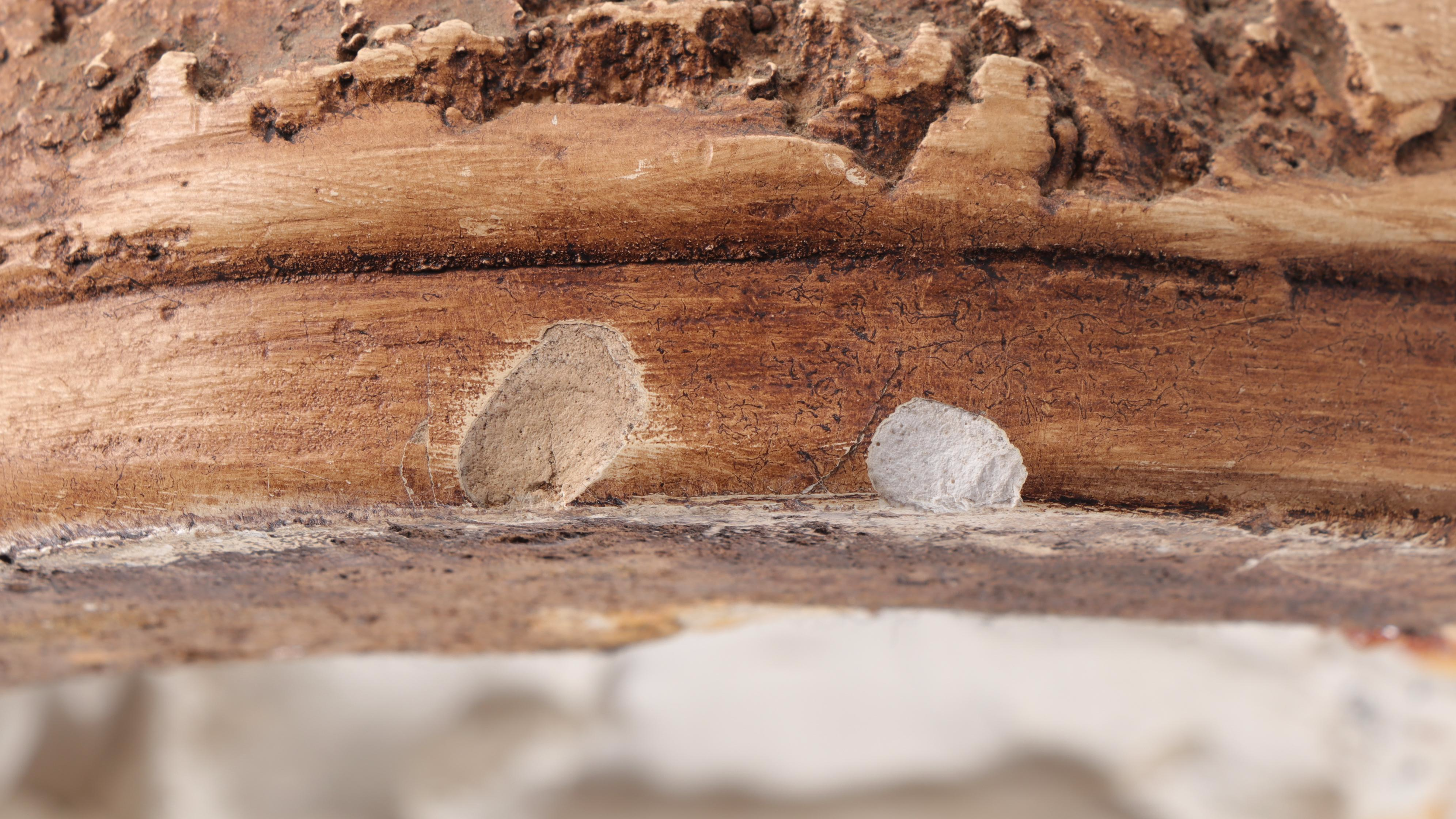 Marwal Industries Chalkware Sculpture of a Man With Rose