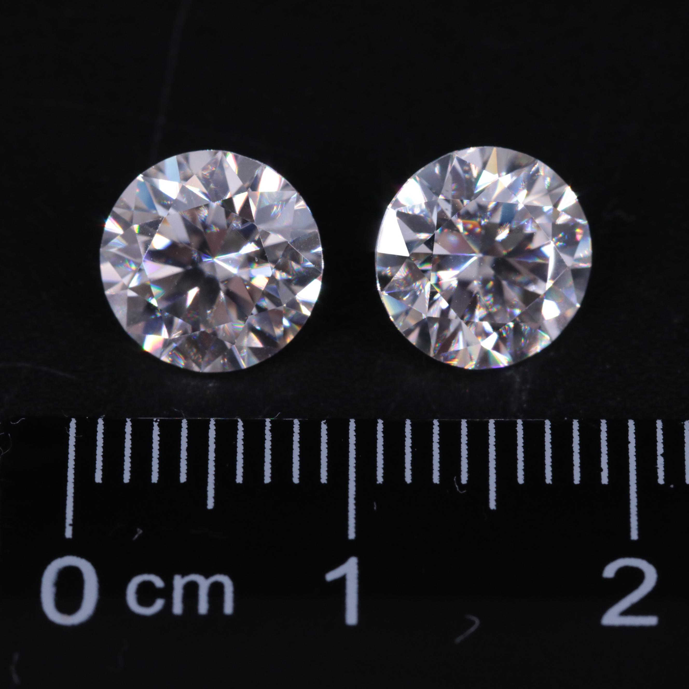 Loose 3.48 CTW Moissanite