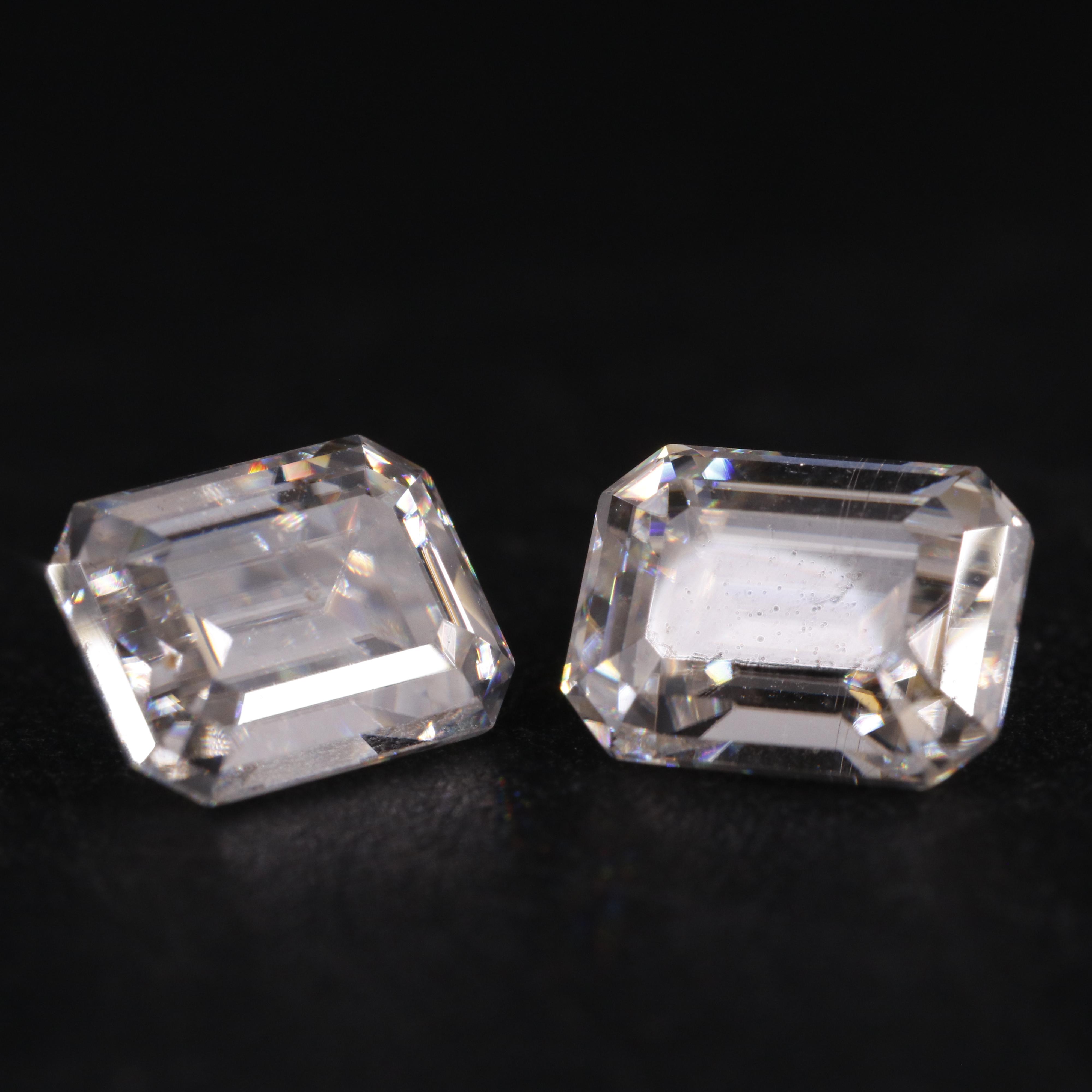 Loose 3.48 CTW Moissanite