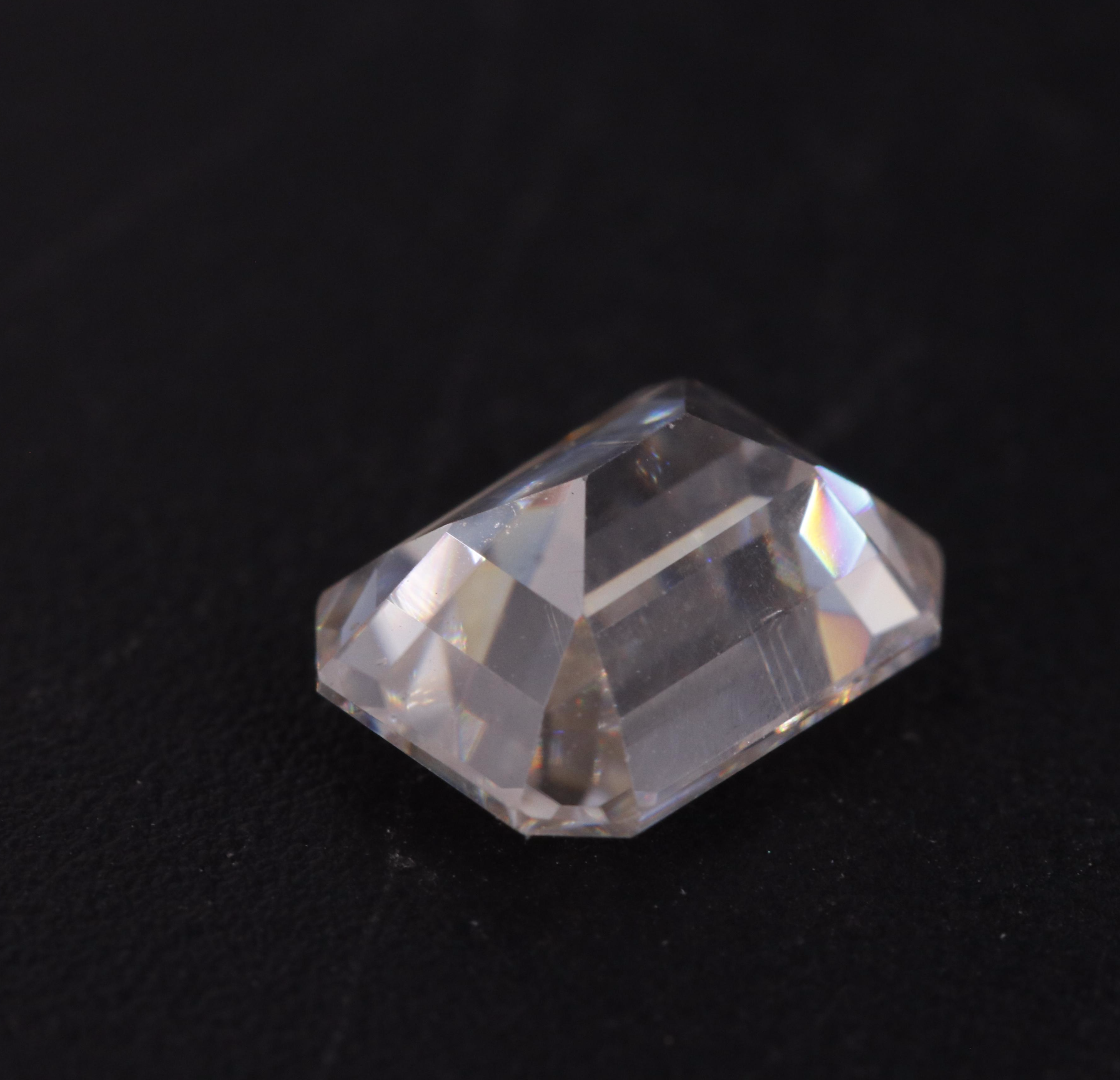 Loose 3.48 CTW Moissanite