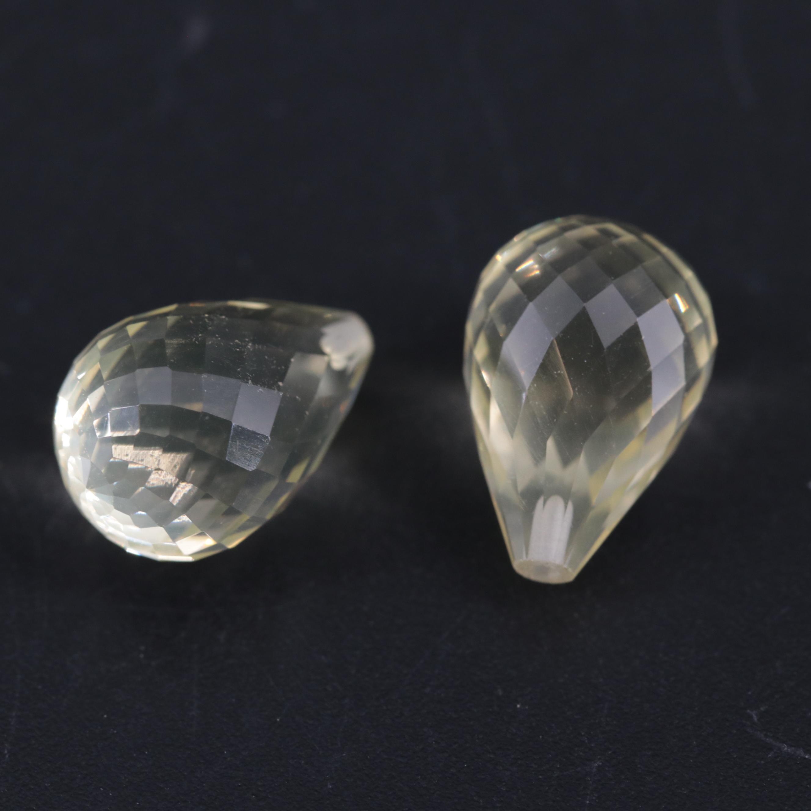 Loose 18.14 CTW Lemon Quartz