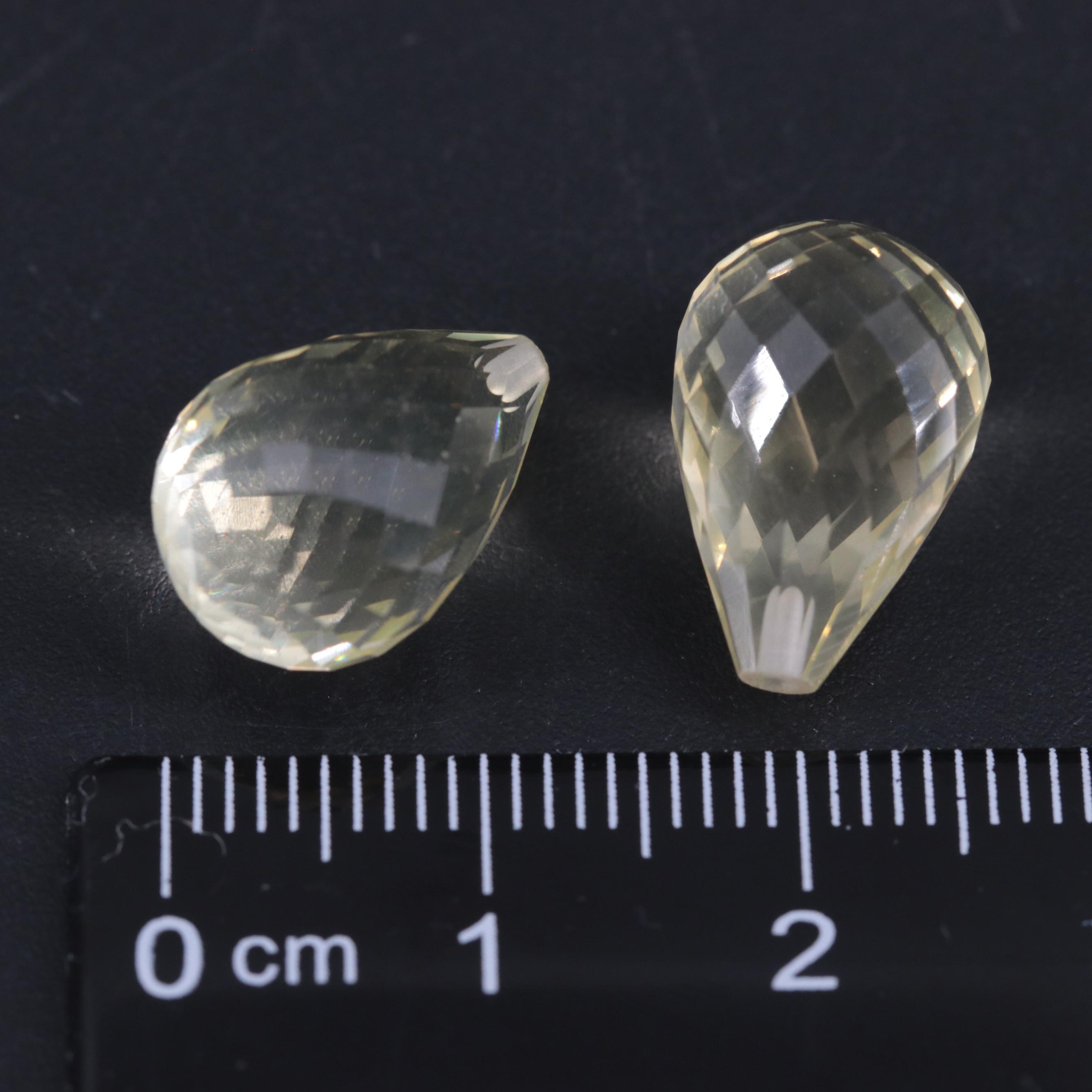 Loose 18.14 CTW Lemon Quartz