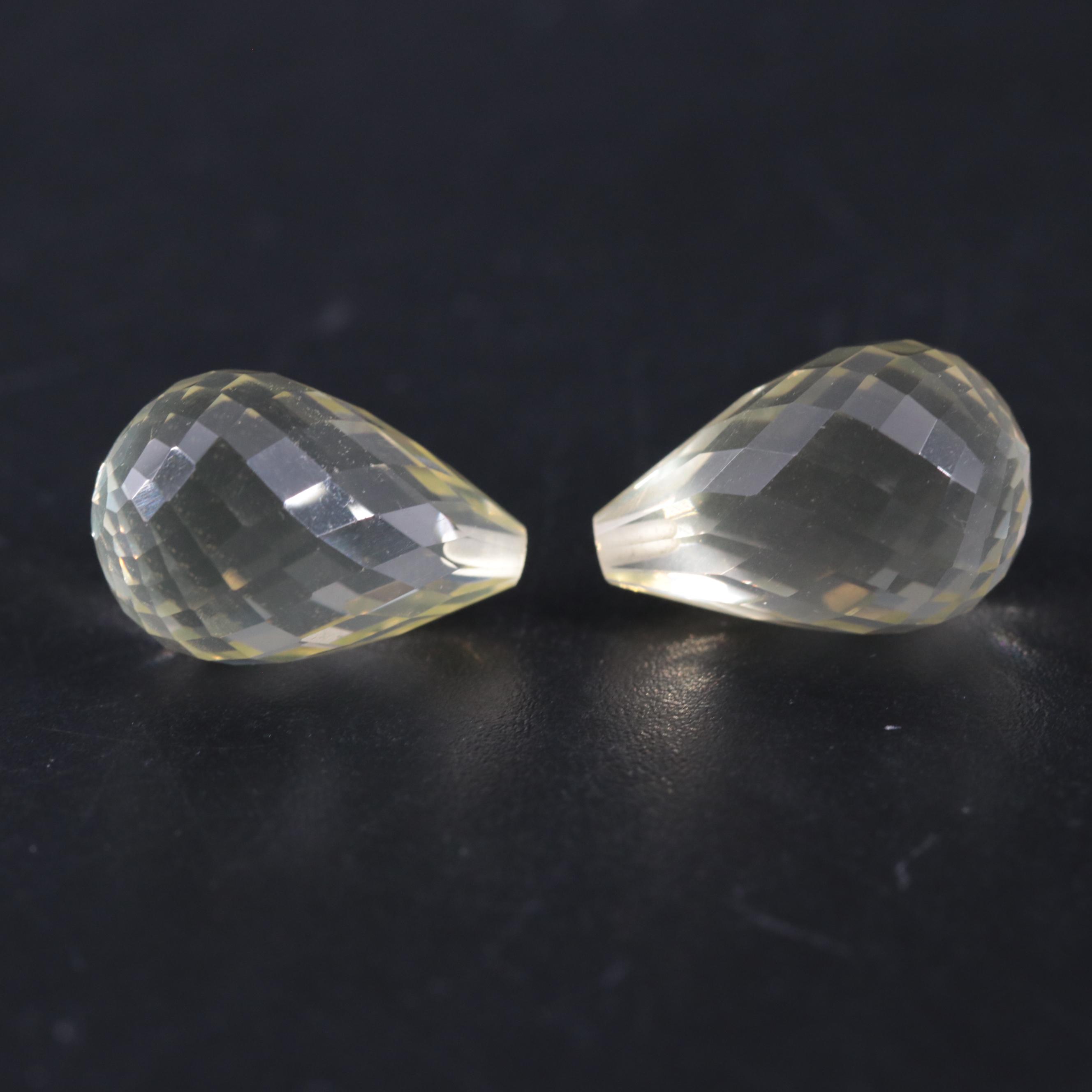 Loose 18.14 CTW Lemon Quartz