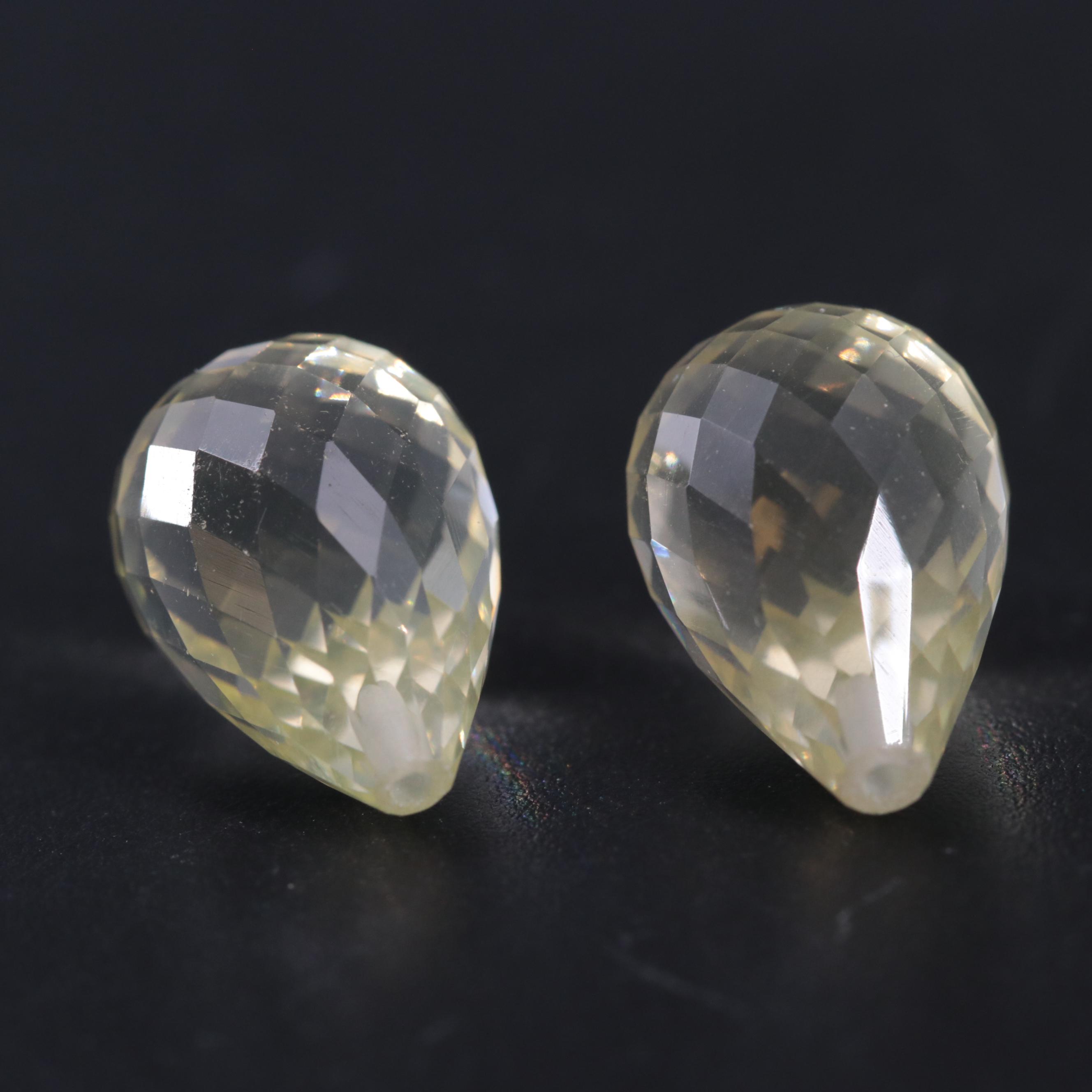 Loose 18.14 CTW Lemon Quartz