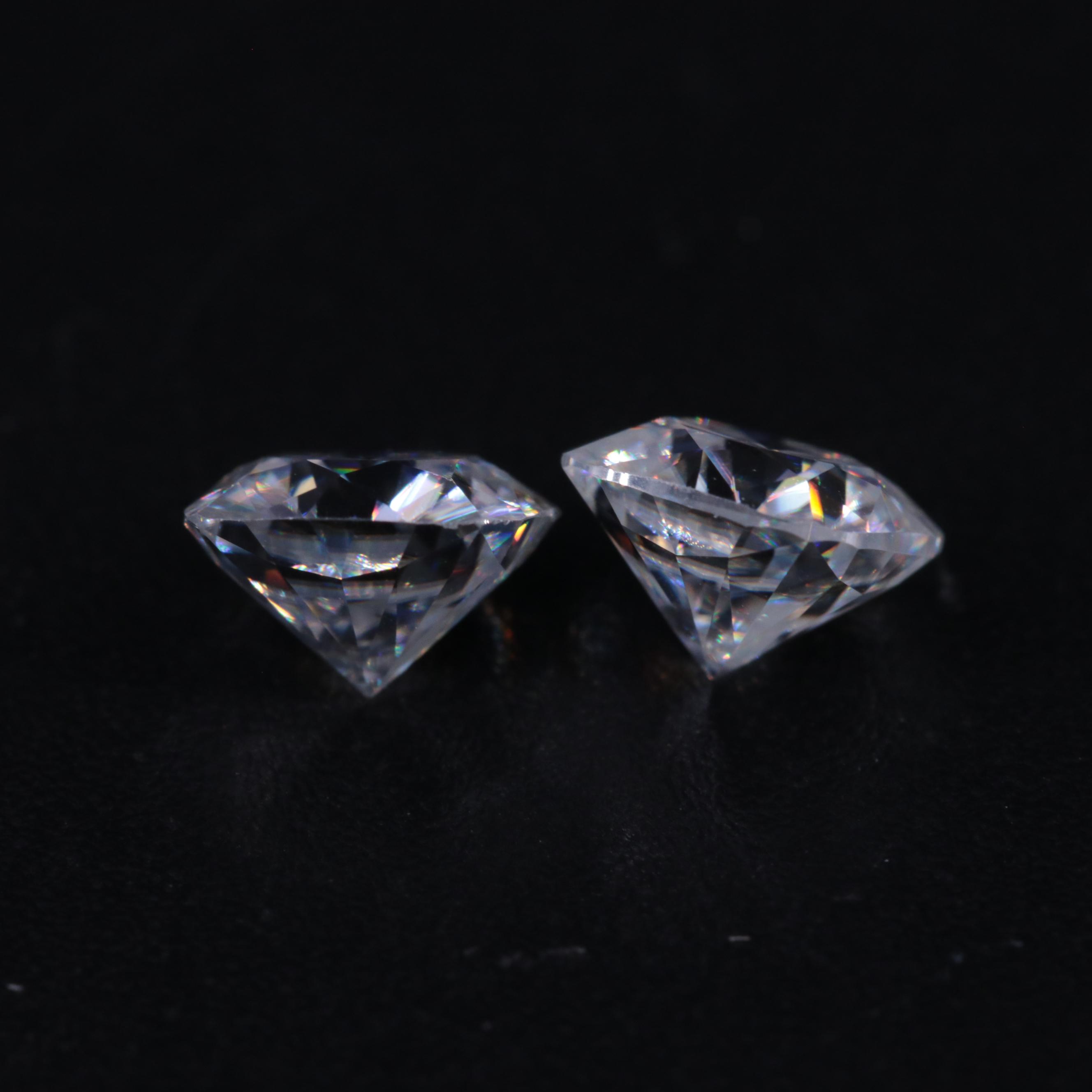Loose 2.01 CTW Moissanite