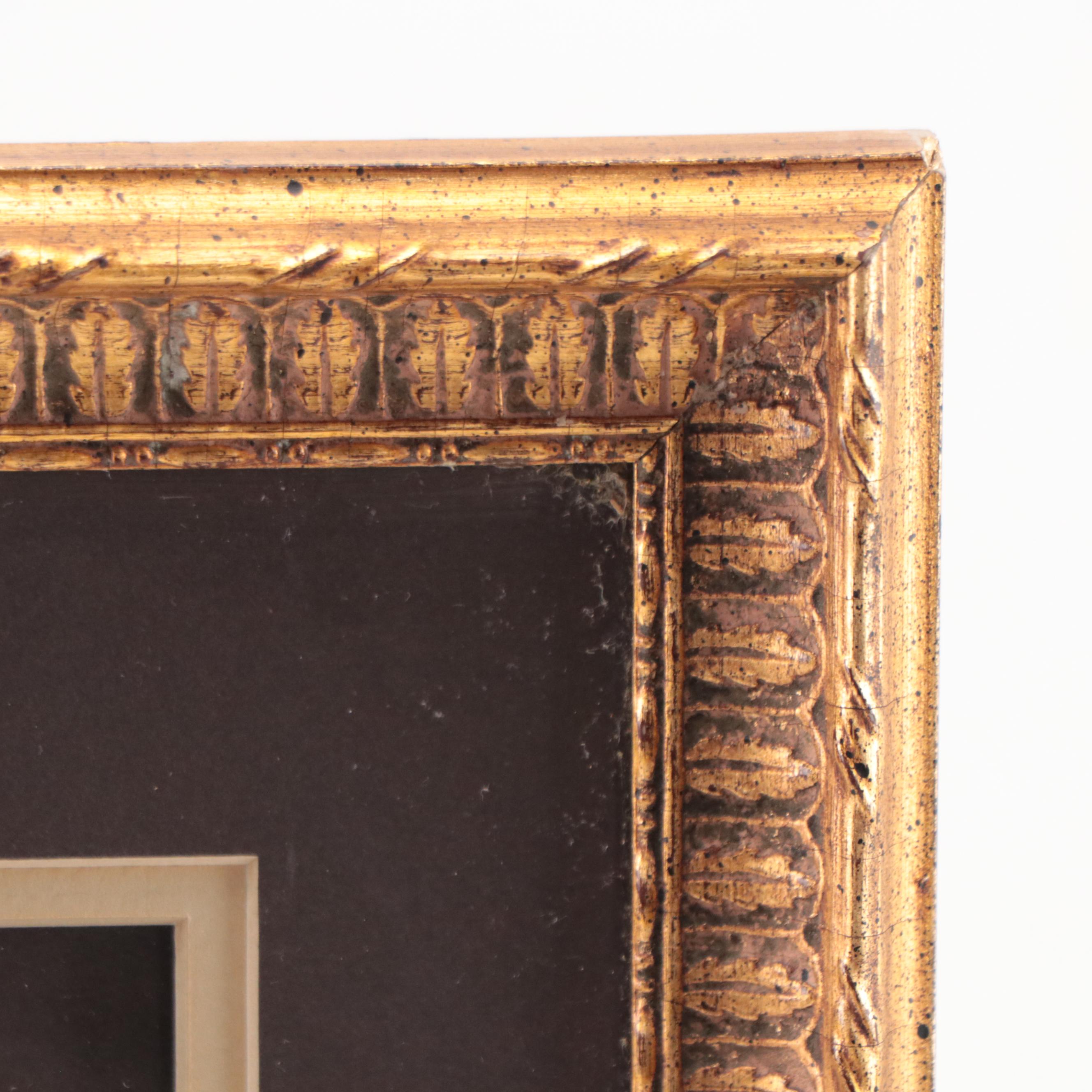 Egyptian Style Acrylic Painting on Papyrus