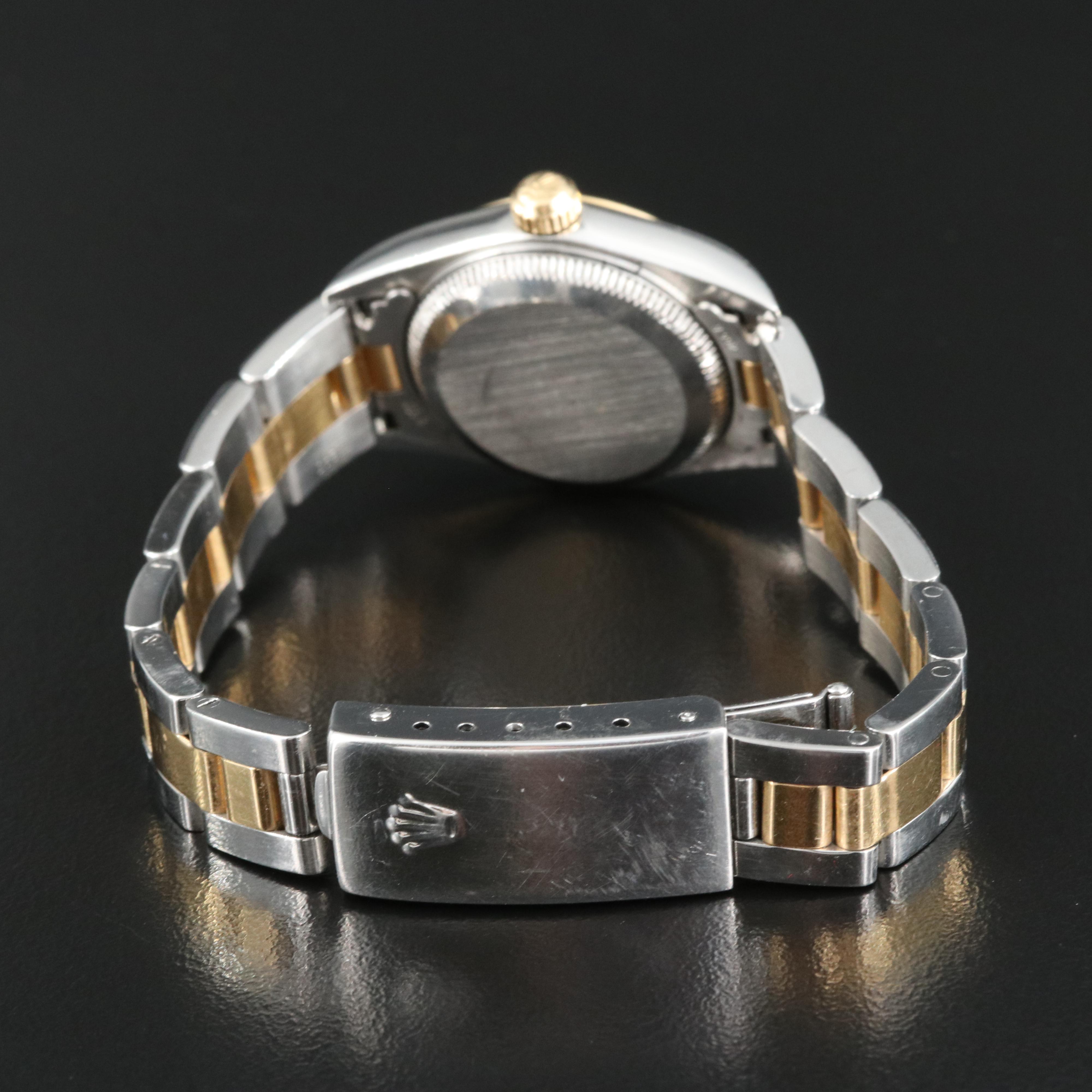 2001 Rolex Oyster Perpetual Blue Dial Watch