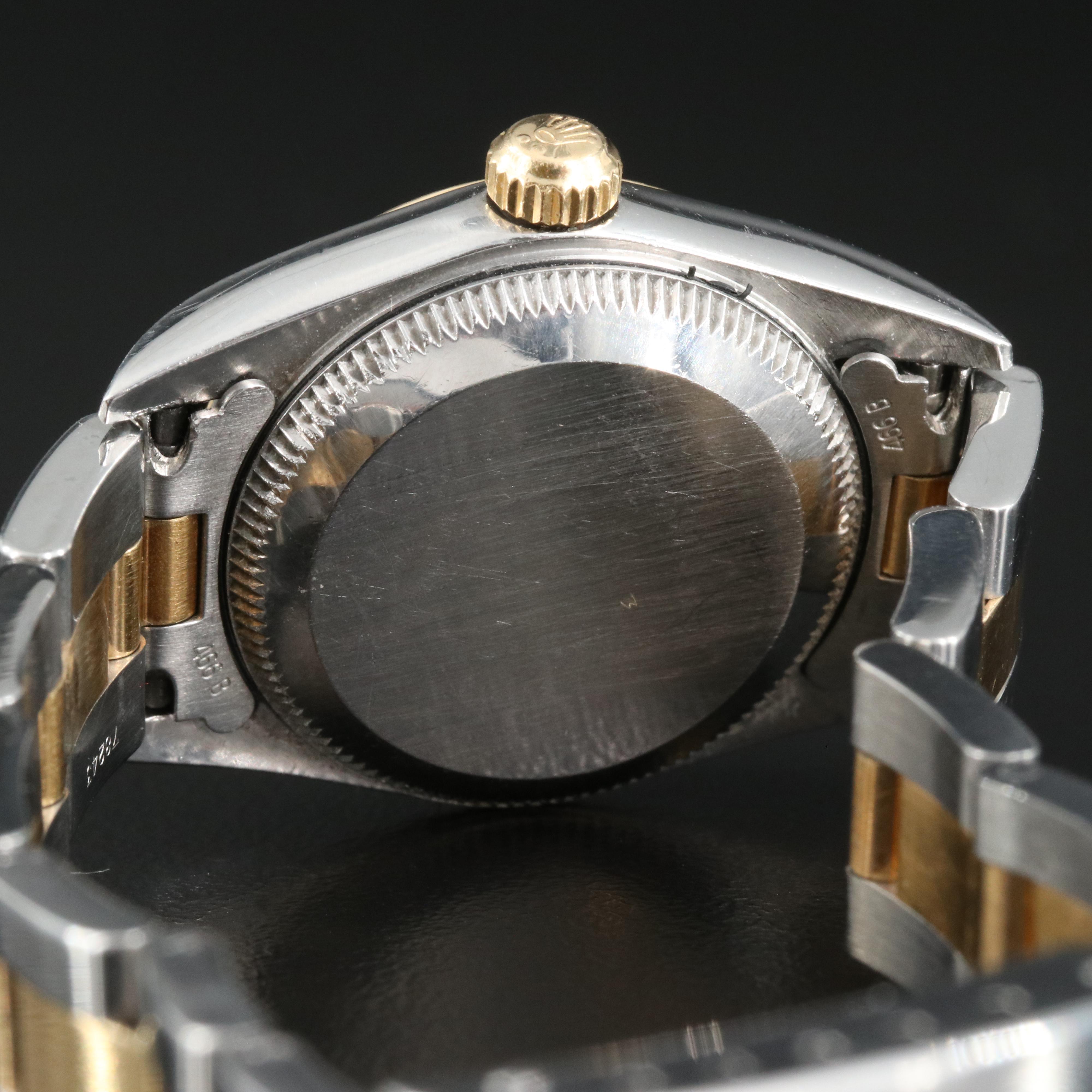 2001 Rolex Oyster Perpetual Blue Dial Watch