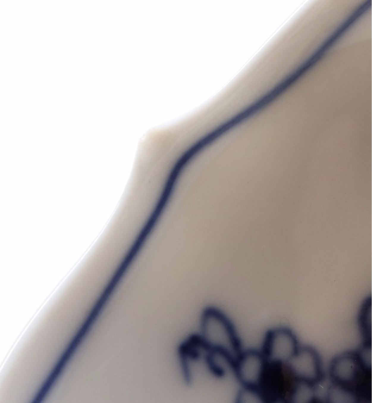 Meissen "Blue Onion" Creamer with Fruit or Sauce Bowls, Late 19th/ Early 20th C.