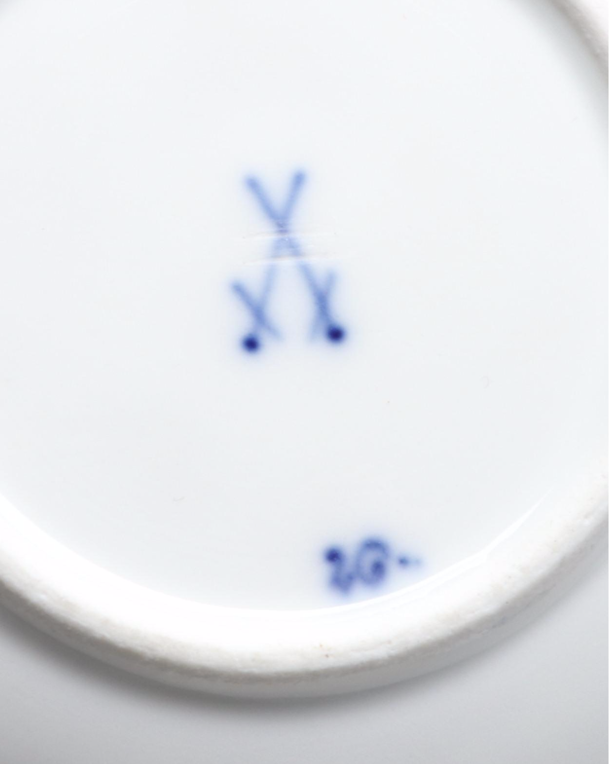 Meissen "Blue Onion" Creamer with Fruit or Sauce Bowls, Late 19th/ Early 20th C.