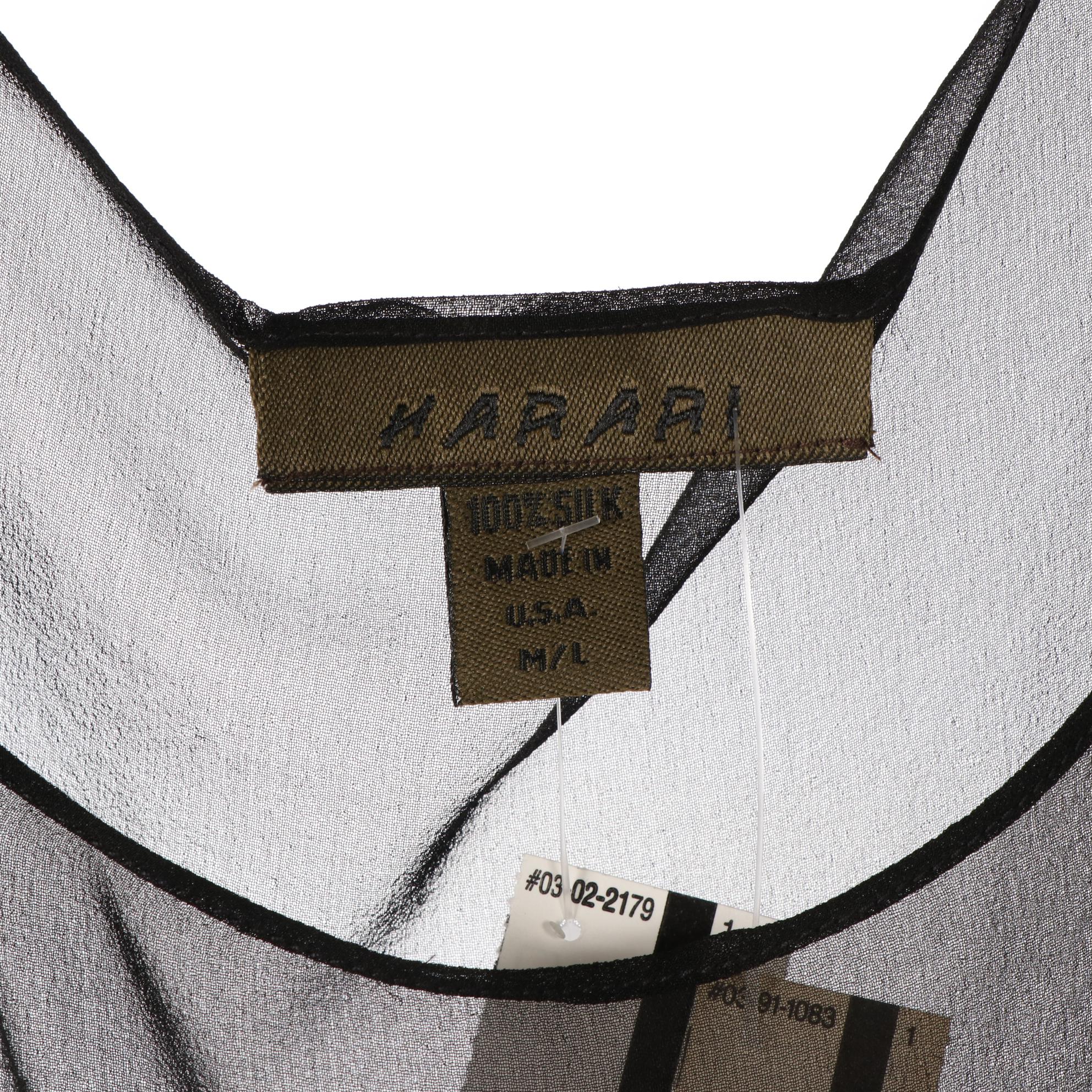 Harari Blouses, Dress, and Jacket in Silk and Velvet