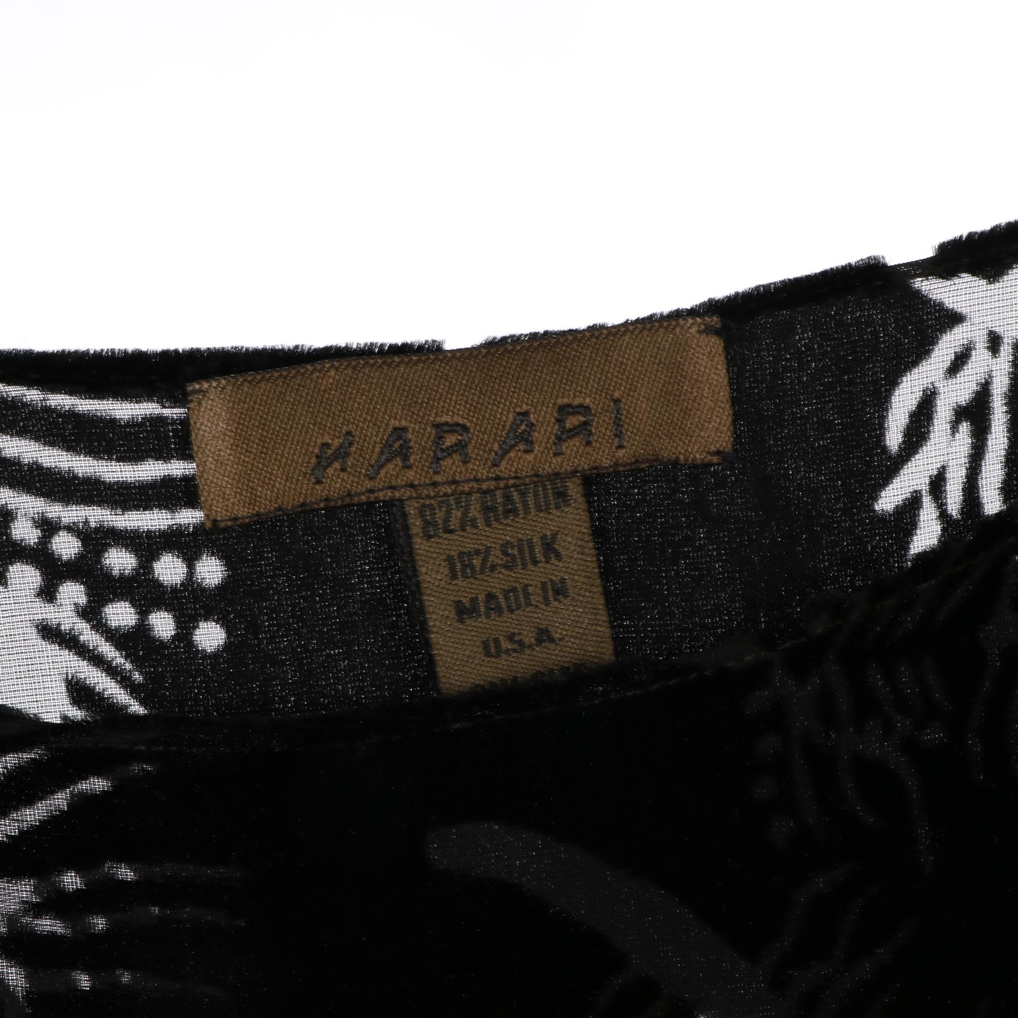 Harari Blouses, Dress, and Jacket in Silk and Velvet