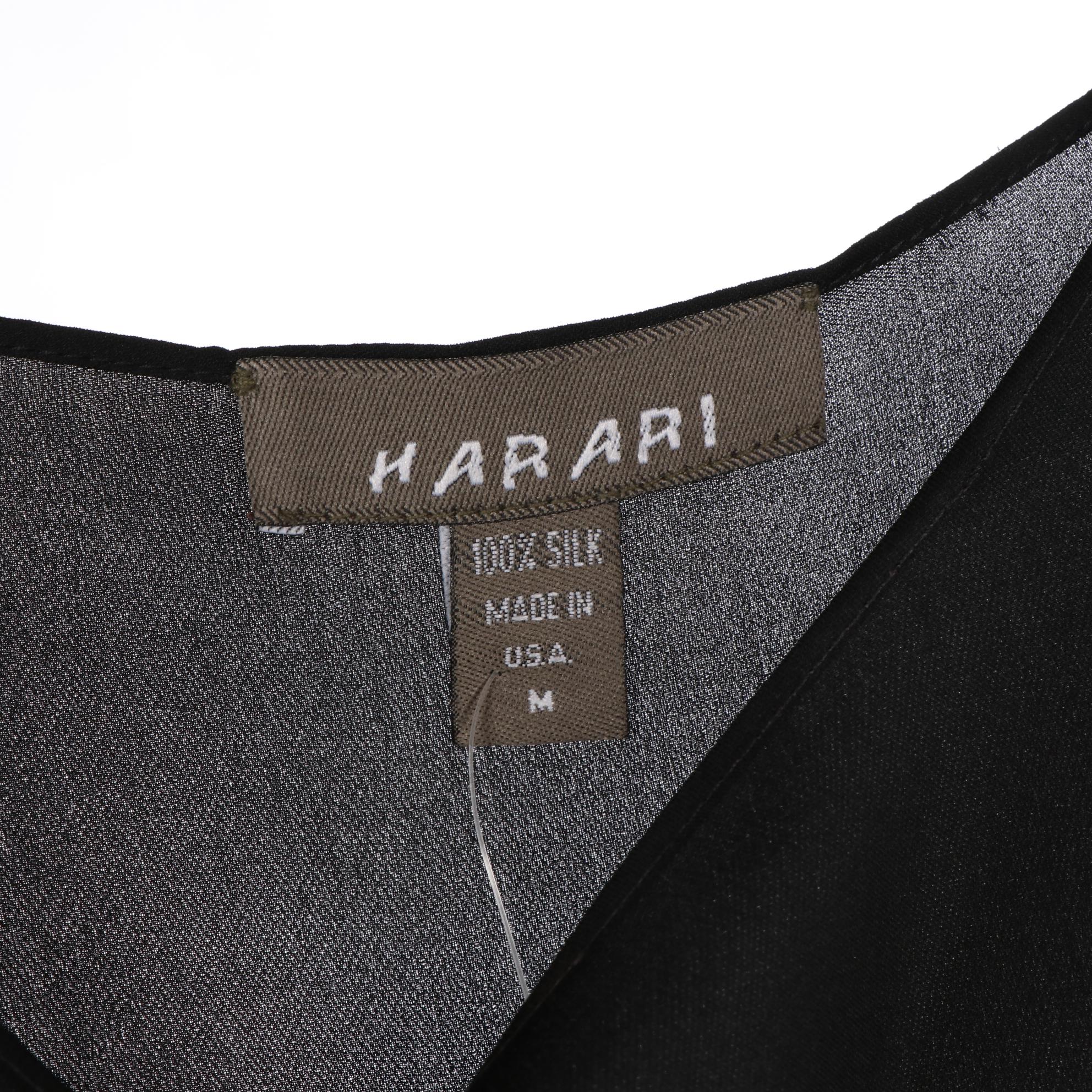 Harari Blouses, Dress, and Jacket in Silk and Velvet