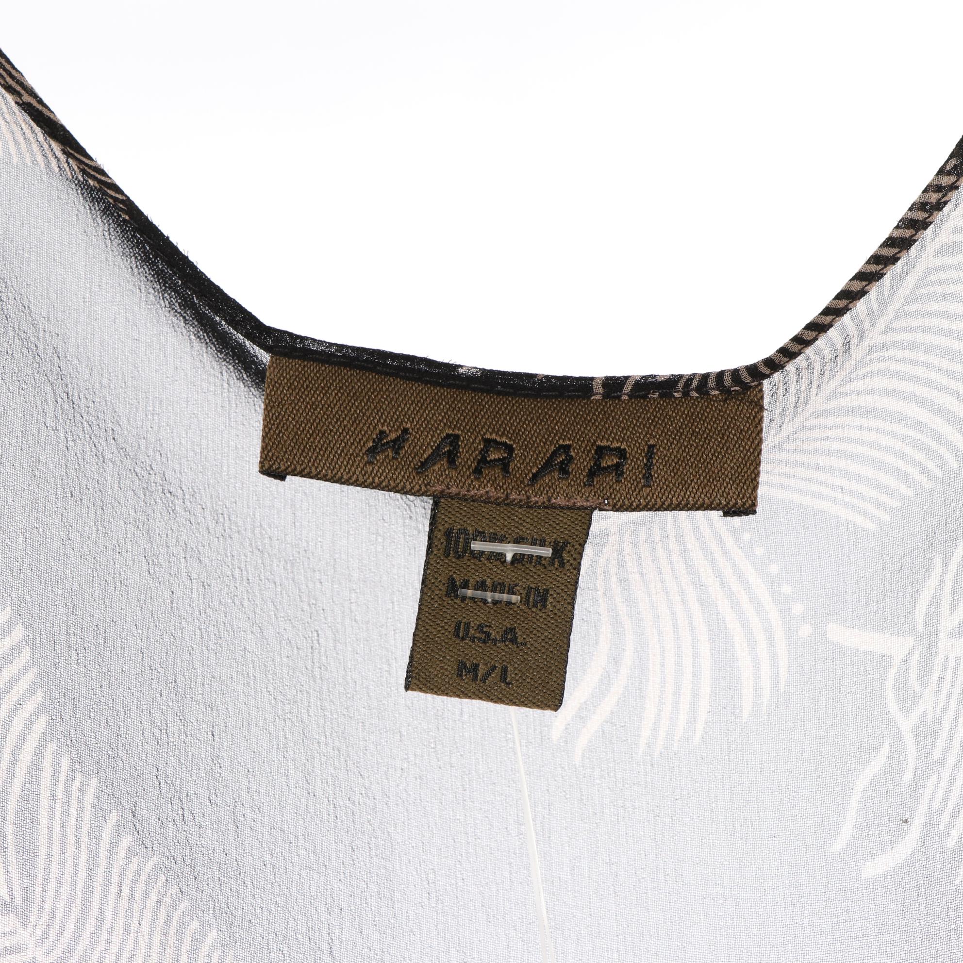 Harari Blouses, Dress, and Jacket in Silk and Velvet