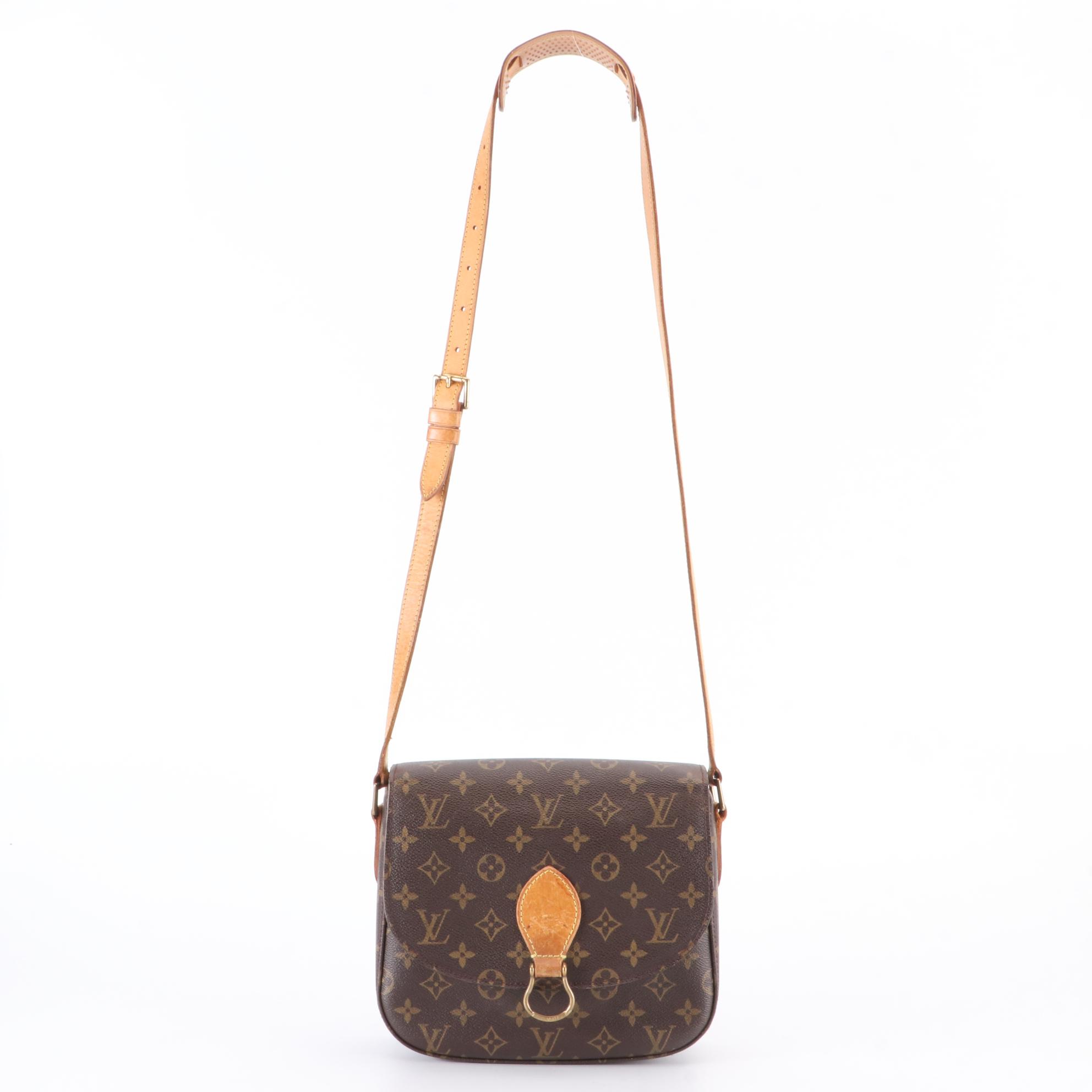 Louis Vuitton St. Cloud PM Shoulder Bag in Monogram Canvas and Leather