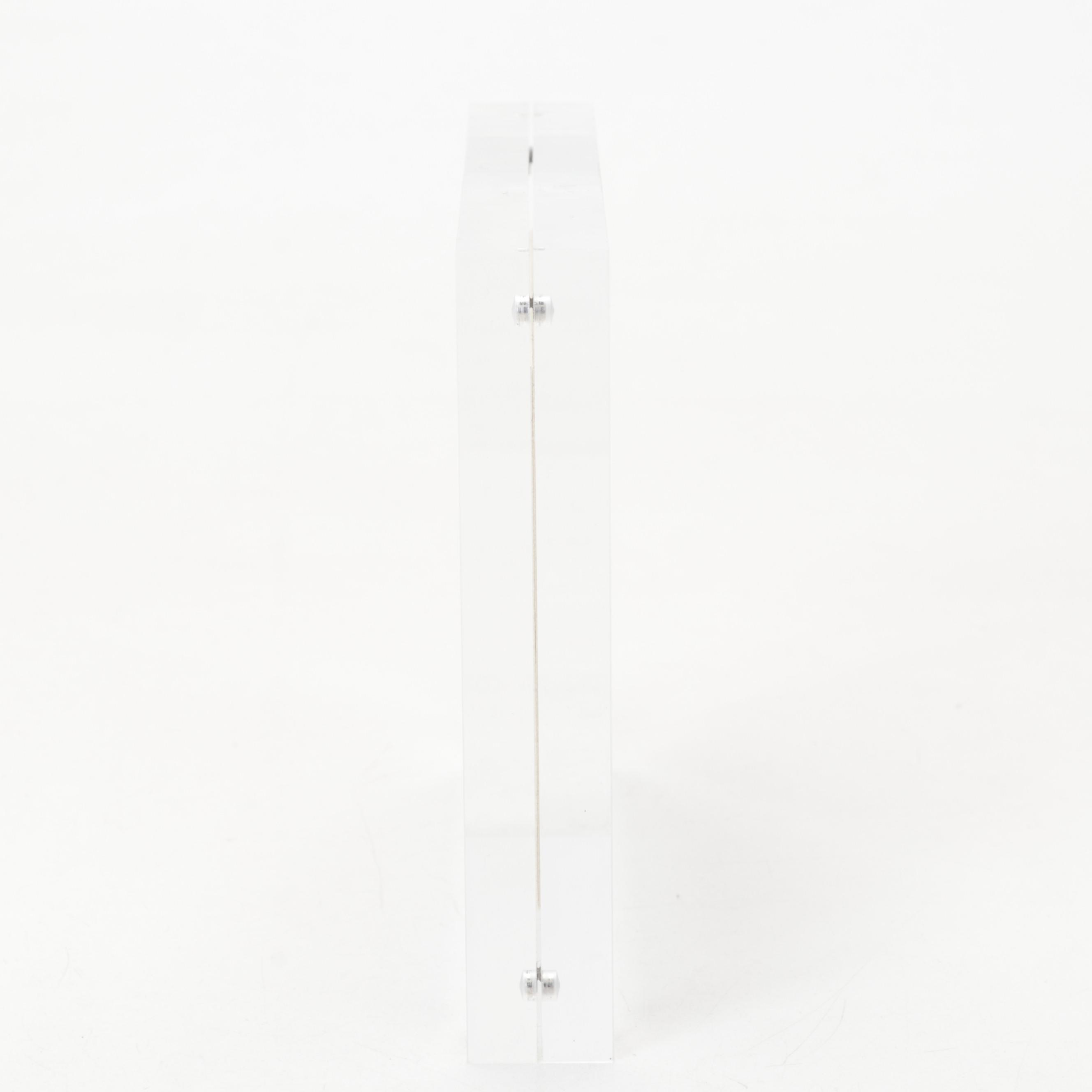 Shepard Fairey Offset Prints Under Lucite "2 Sides of Capitalism"