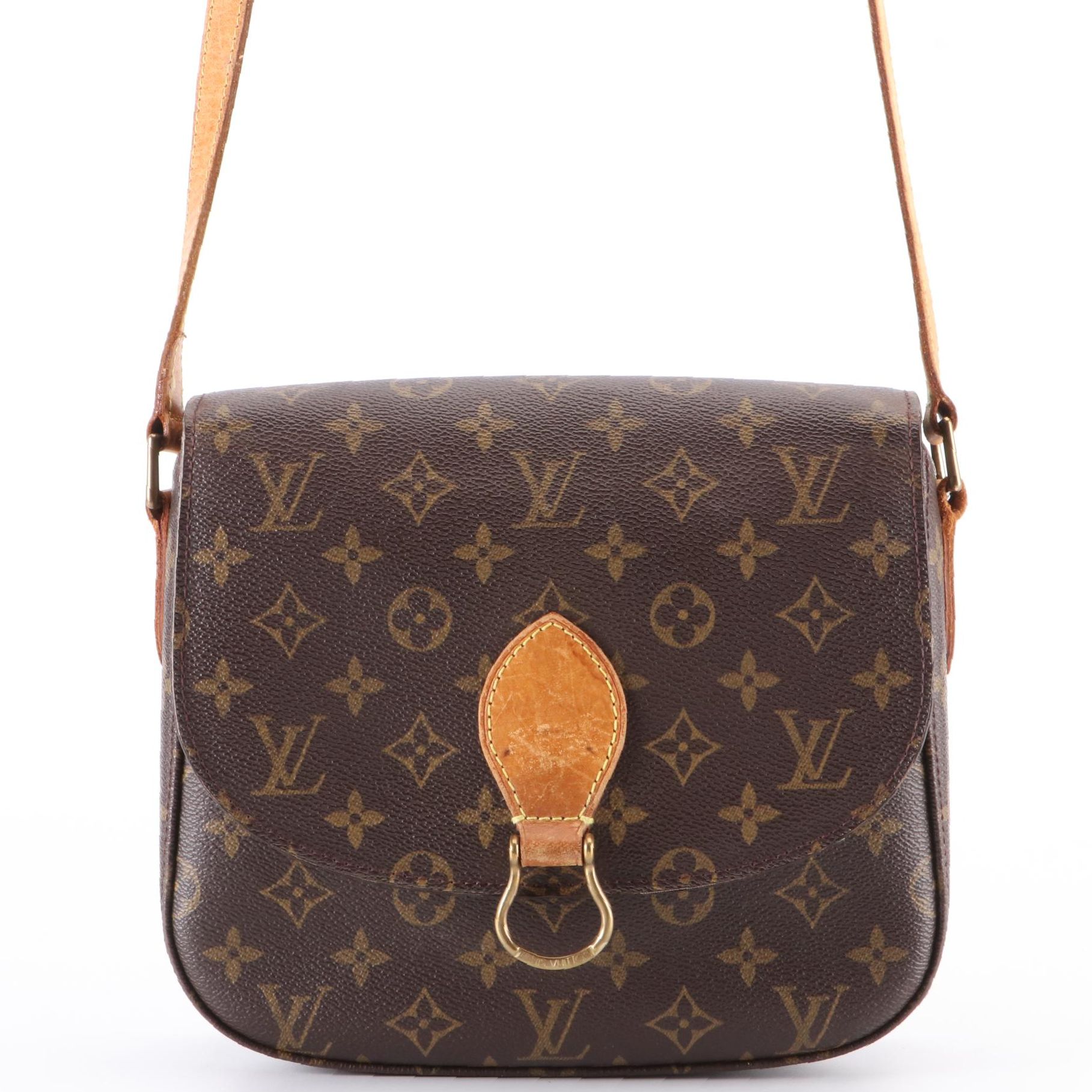 Louis Vuitton St. Cloud PM Shoulder Bag in Monogram Canvas and Leather