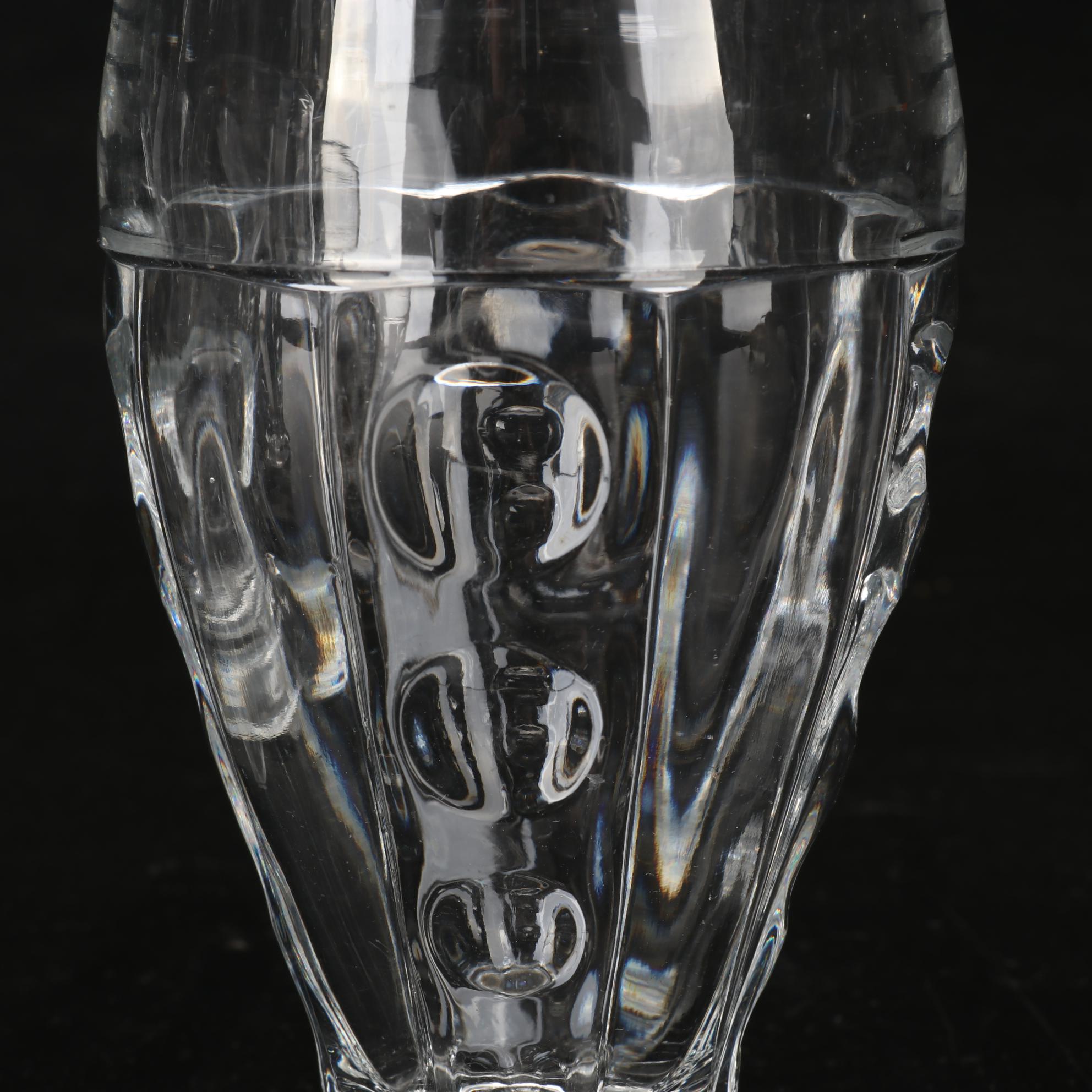 Heisey "Old Sandwich Clear" Iced Tea Glasses, 1931-1956
