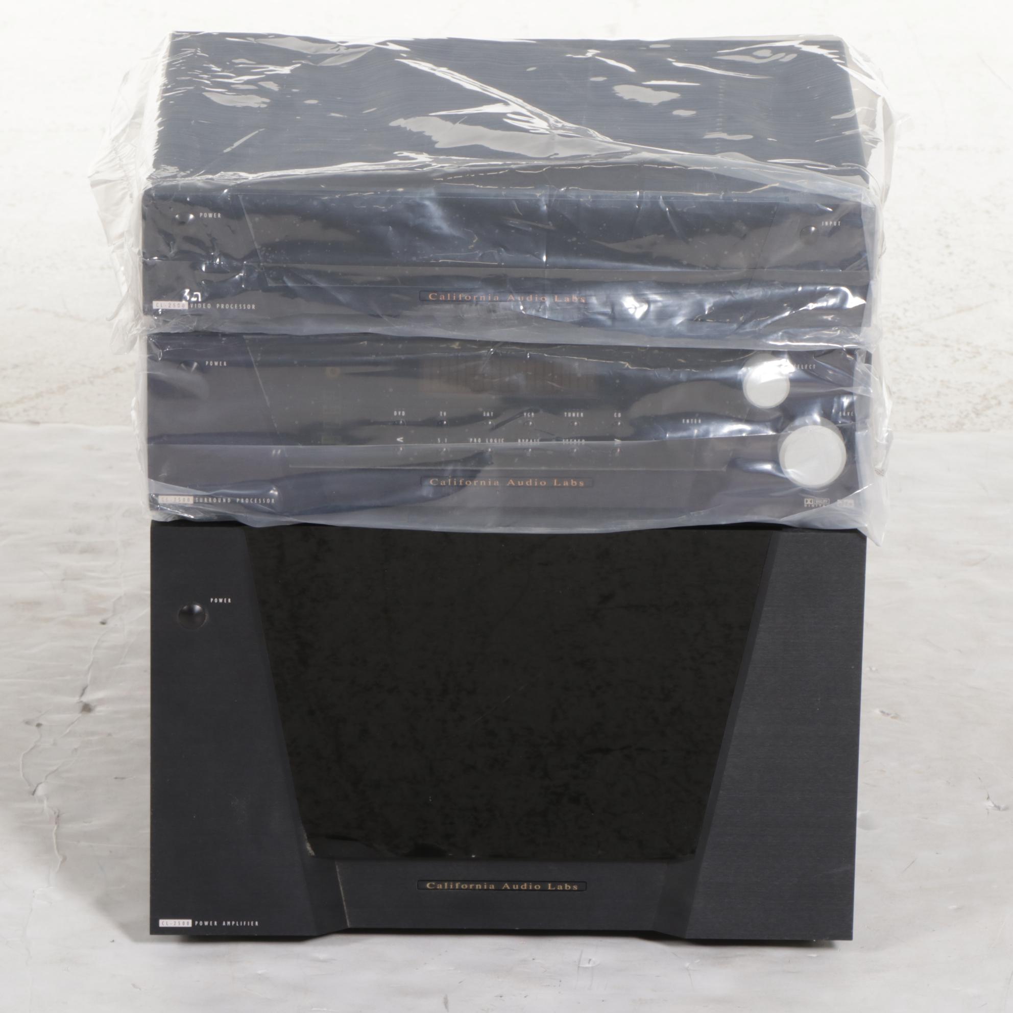California Audio Labs CL-2500 Series Power Amp, Surround Sound & Video Processor