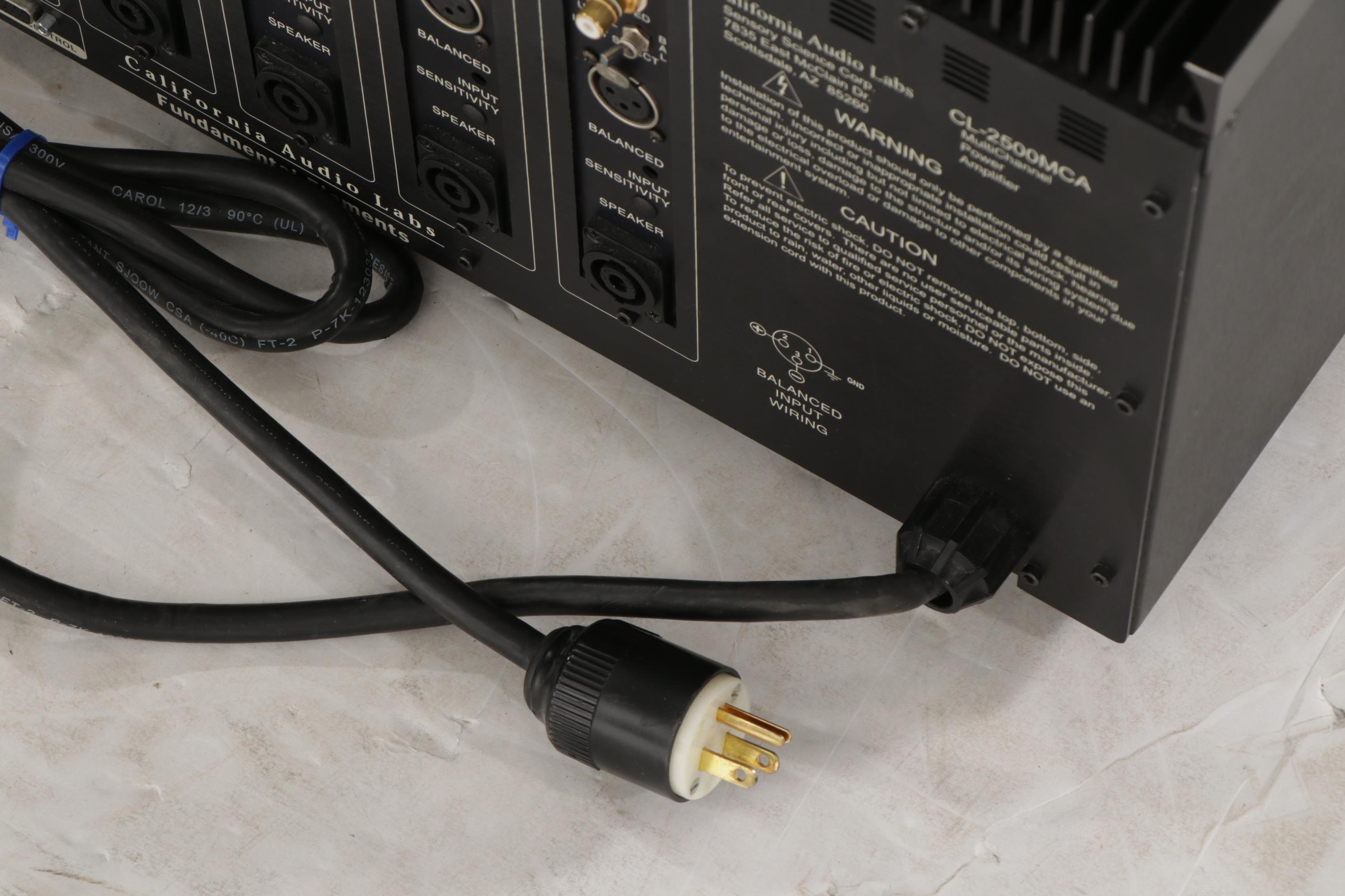 California Audio Labs CL-2500 Series Power Amp, Surround Sound & Video Processor