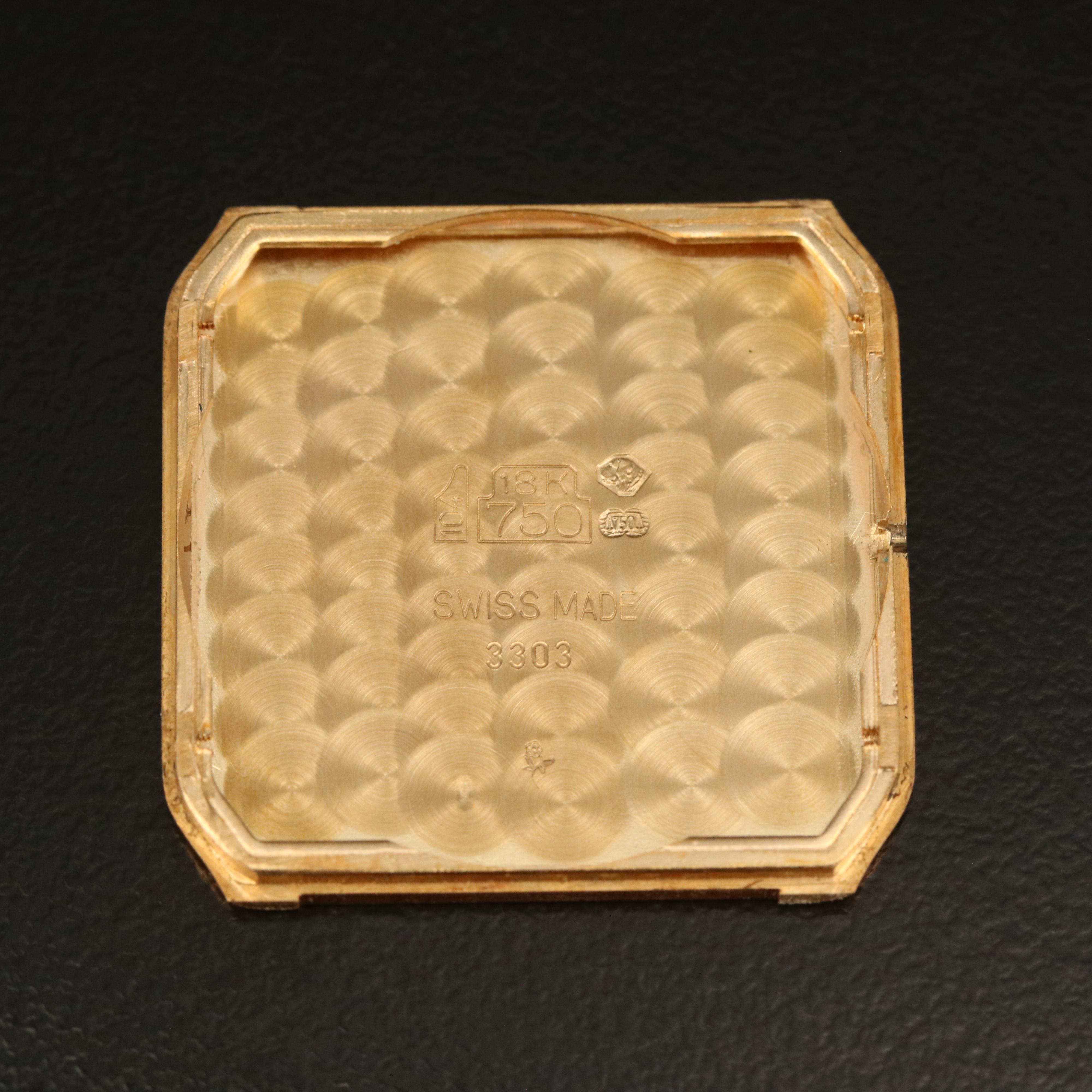 18K Cartier Santos-Dumont Watch