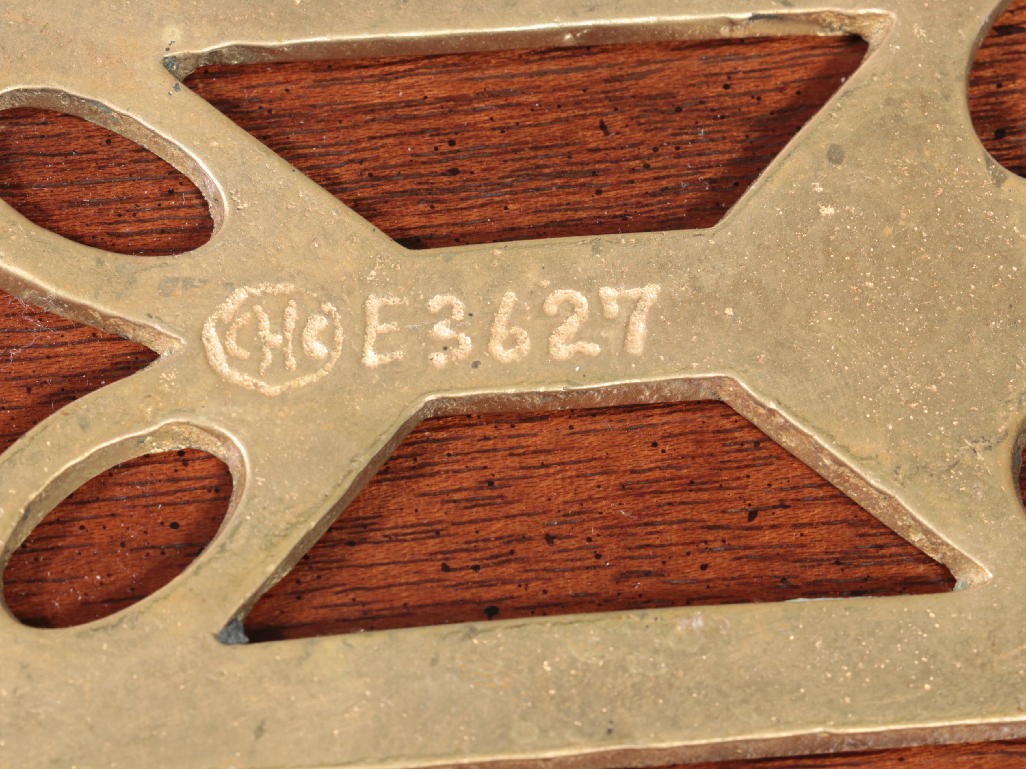 Baker "Historic Charleston" Brass-Mounted Mahogany Side Table, Late 20th Century