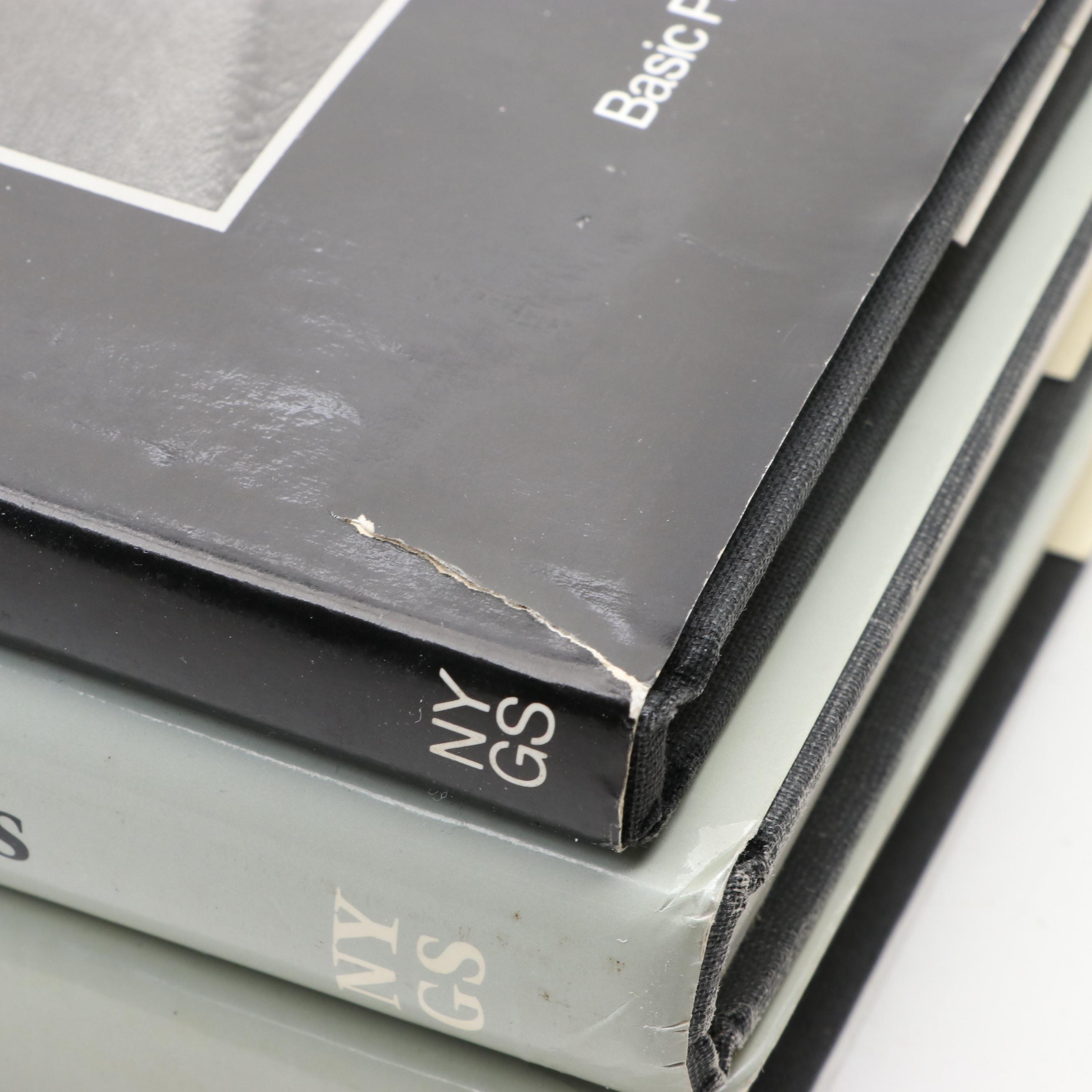 Signed Ansel Adams Photography Books Including "The Camera" and "The Negative"