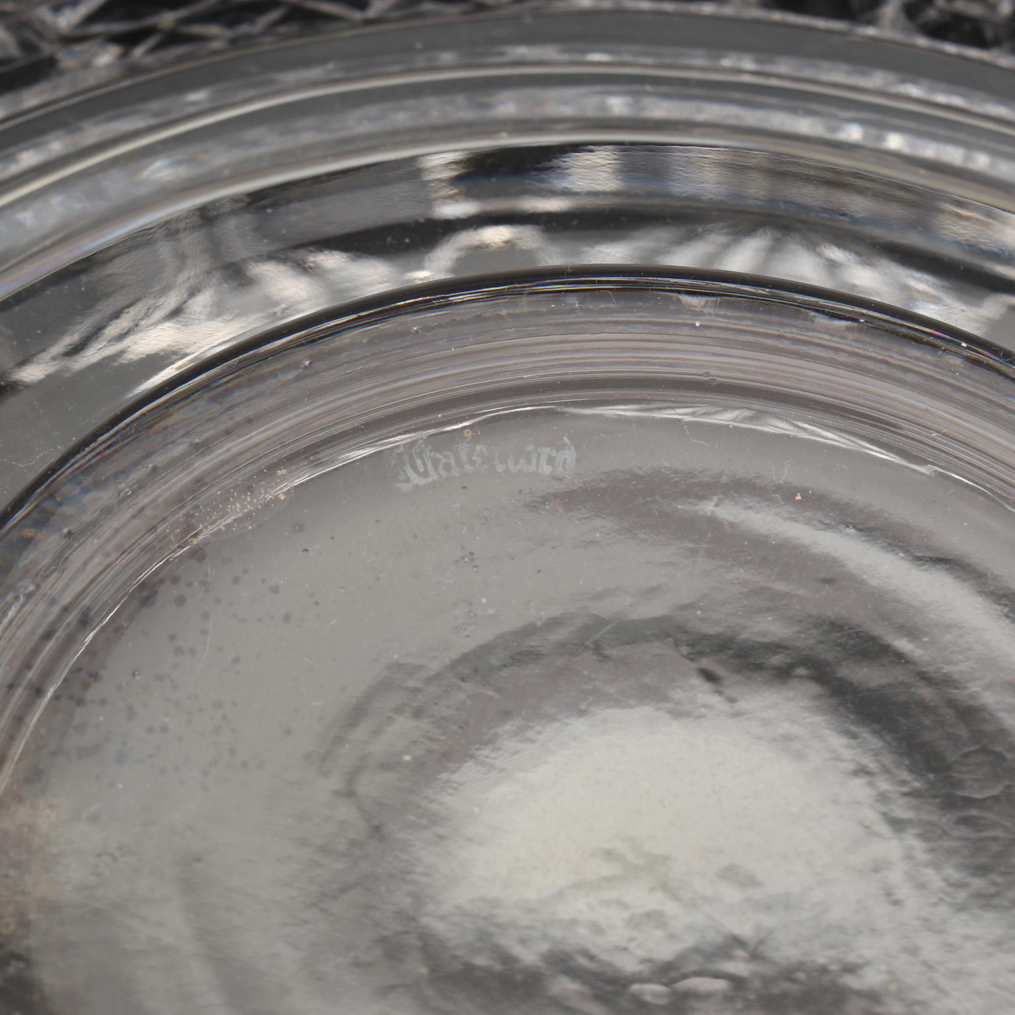 Waterford Crystal "Master Cutter Collection" Two-Piece Pedestal Punch Bowl