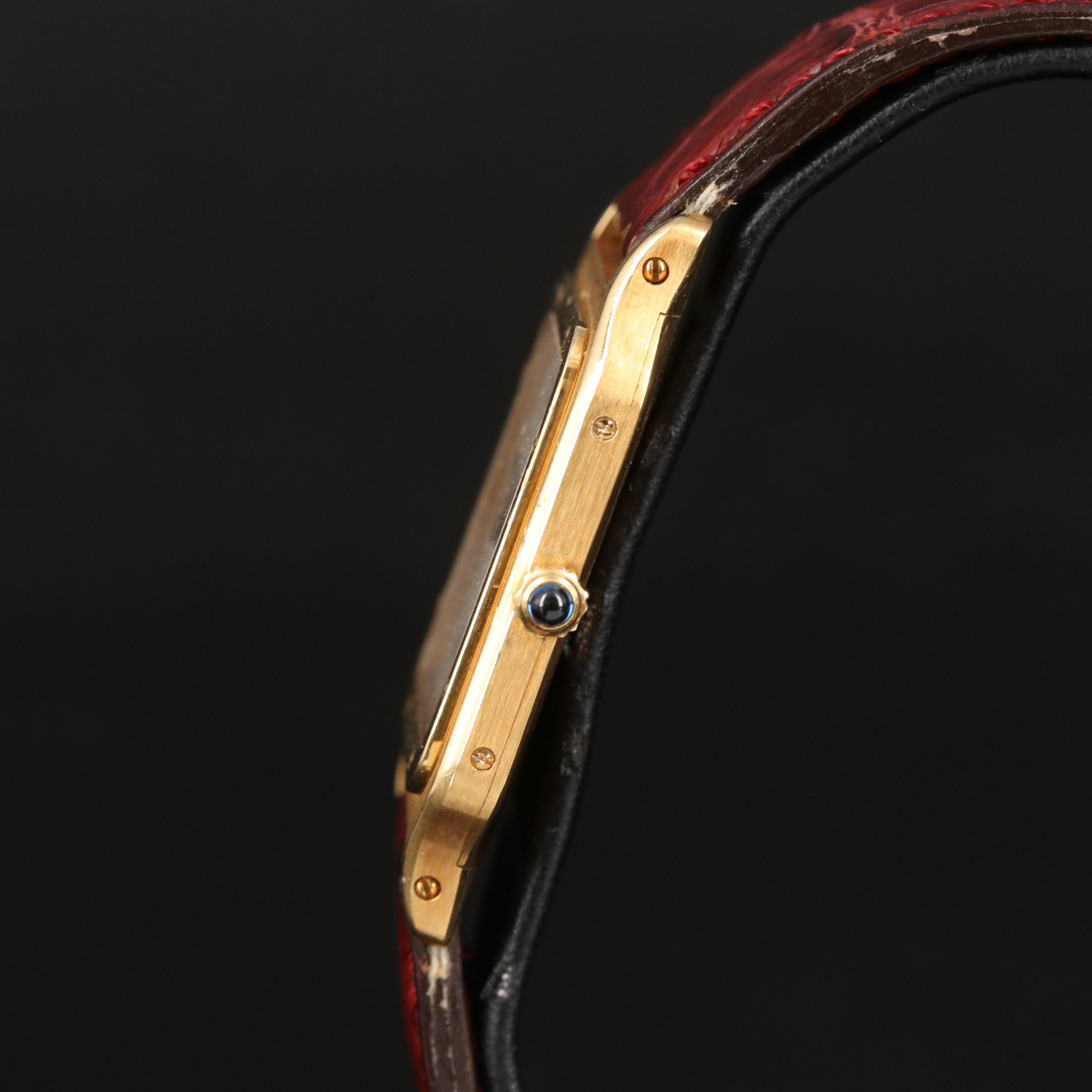 18K Cartier Santos-Dumont Watch