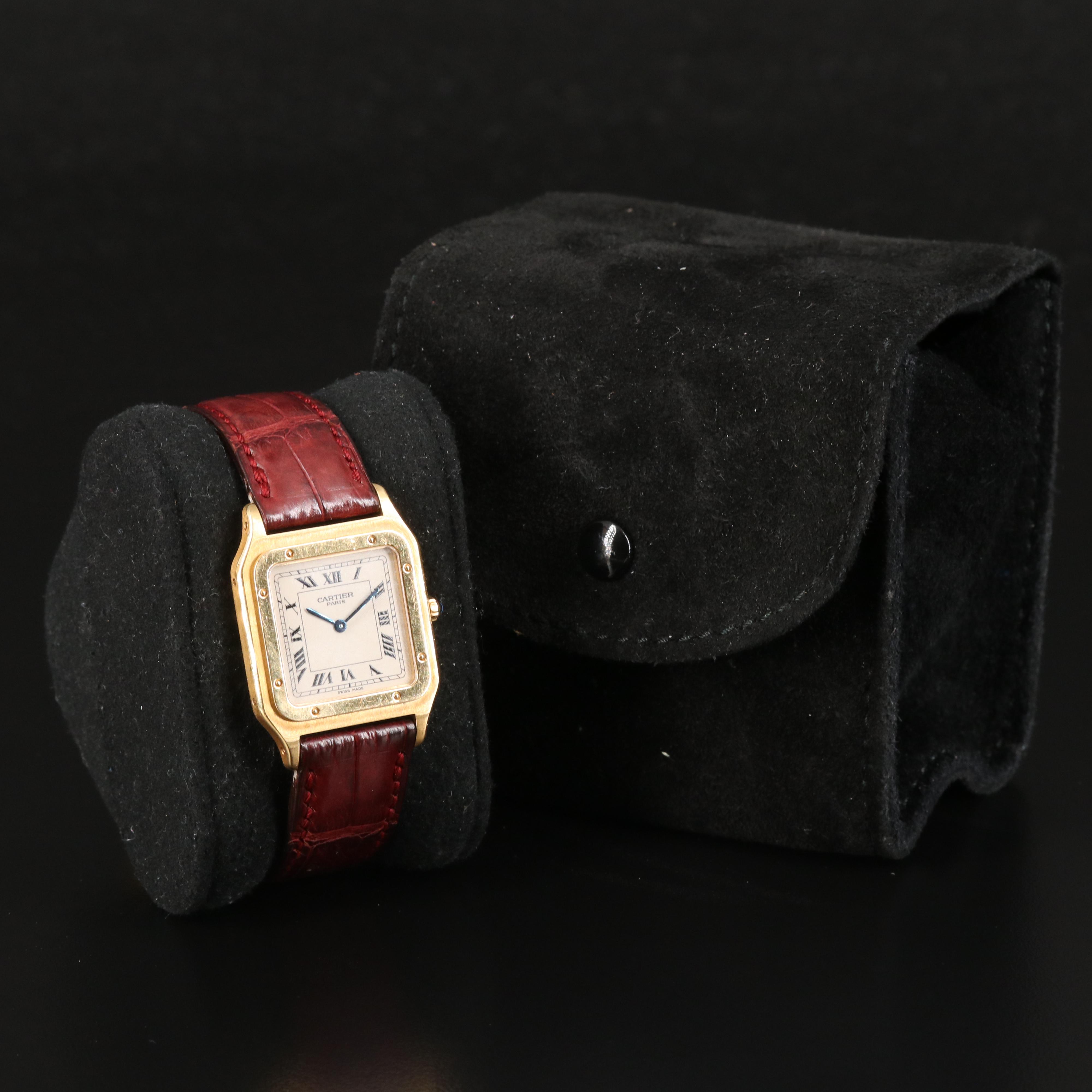 18K Cartier Santos-Dumont Watch