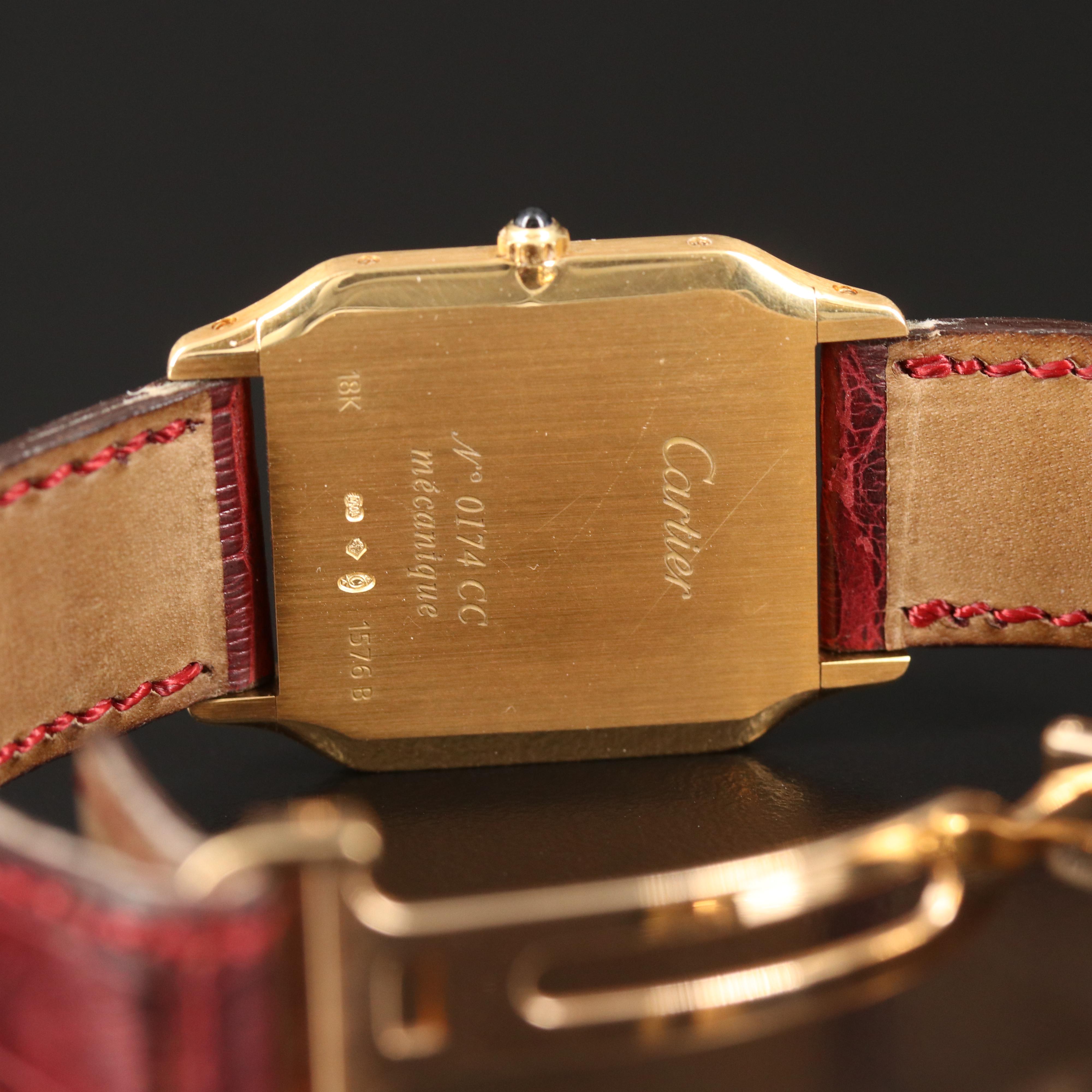 18K Cartier Santos-Dumont Watch