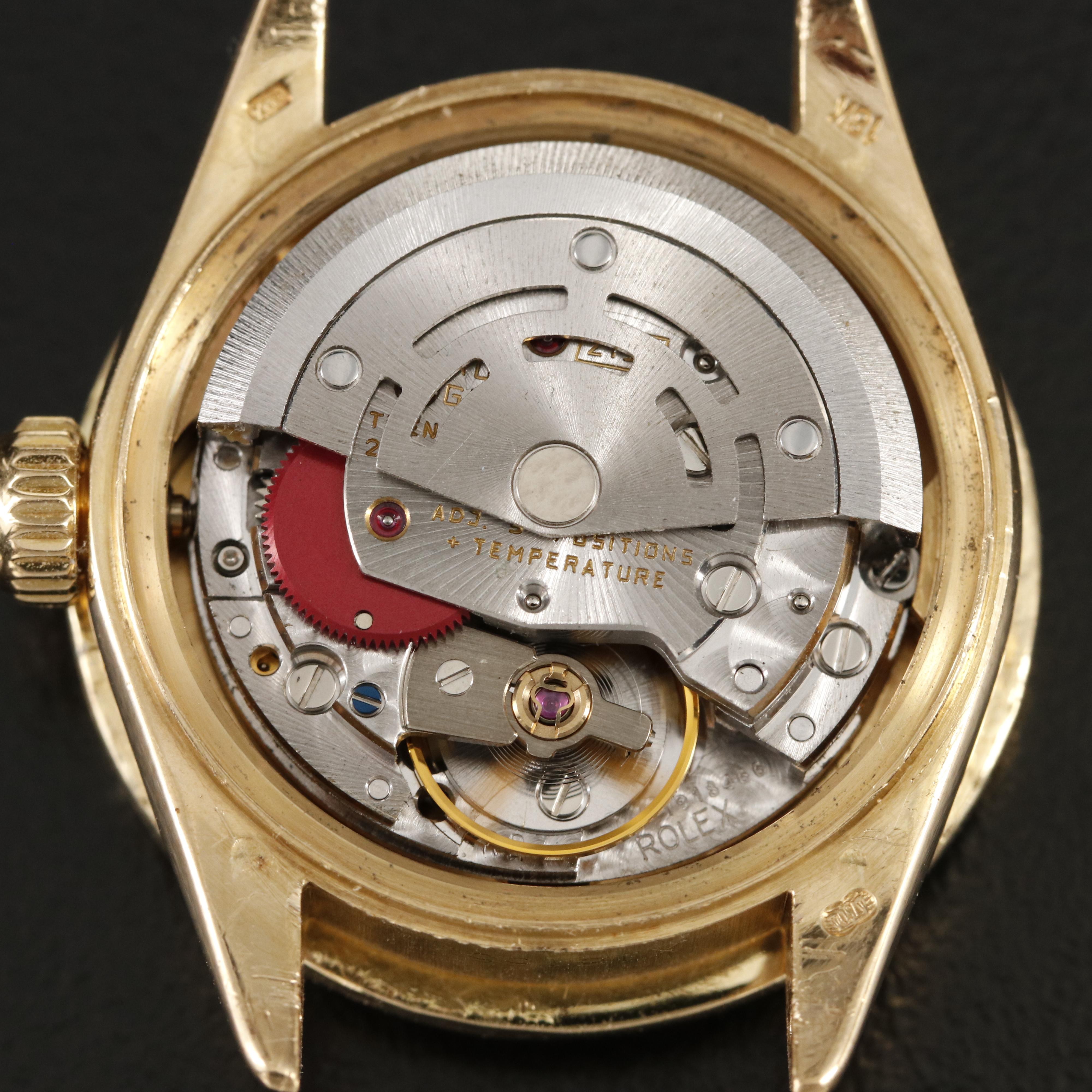 1991 Rolex Datejust 18K 3.00 CTW Diamond Watch