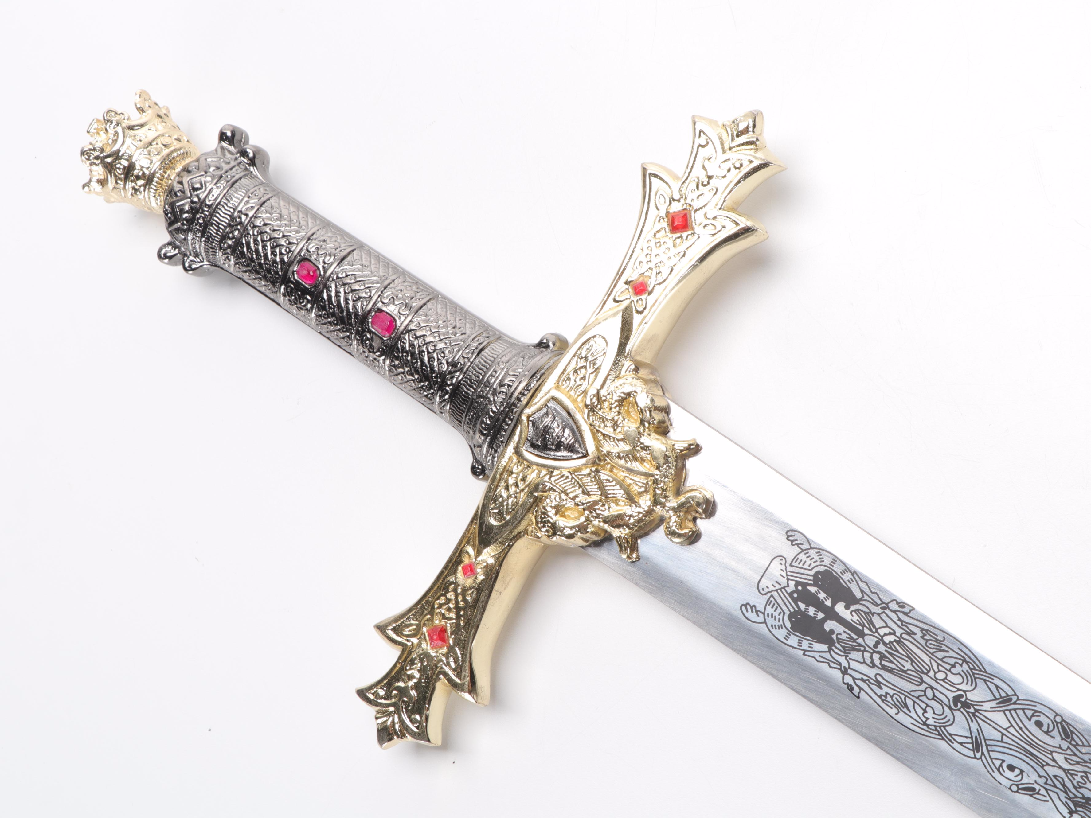 Embellished Reproduction Fantasy Medieval Sword