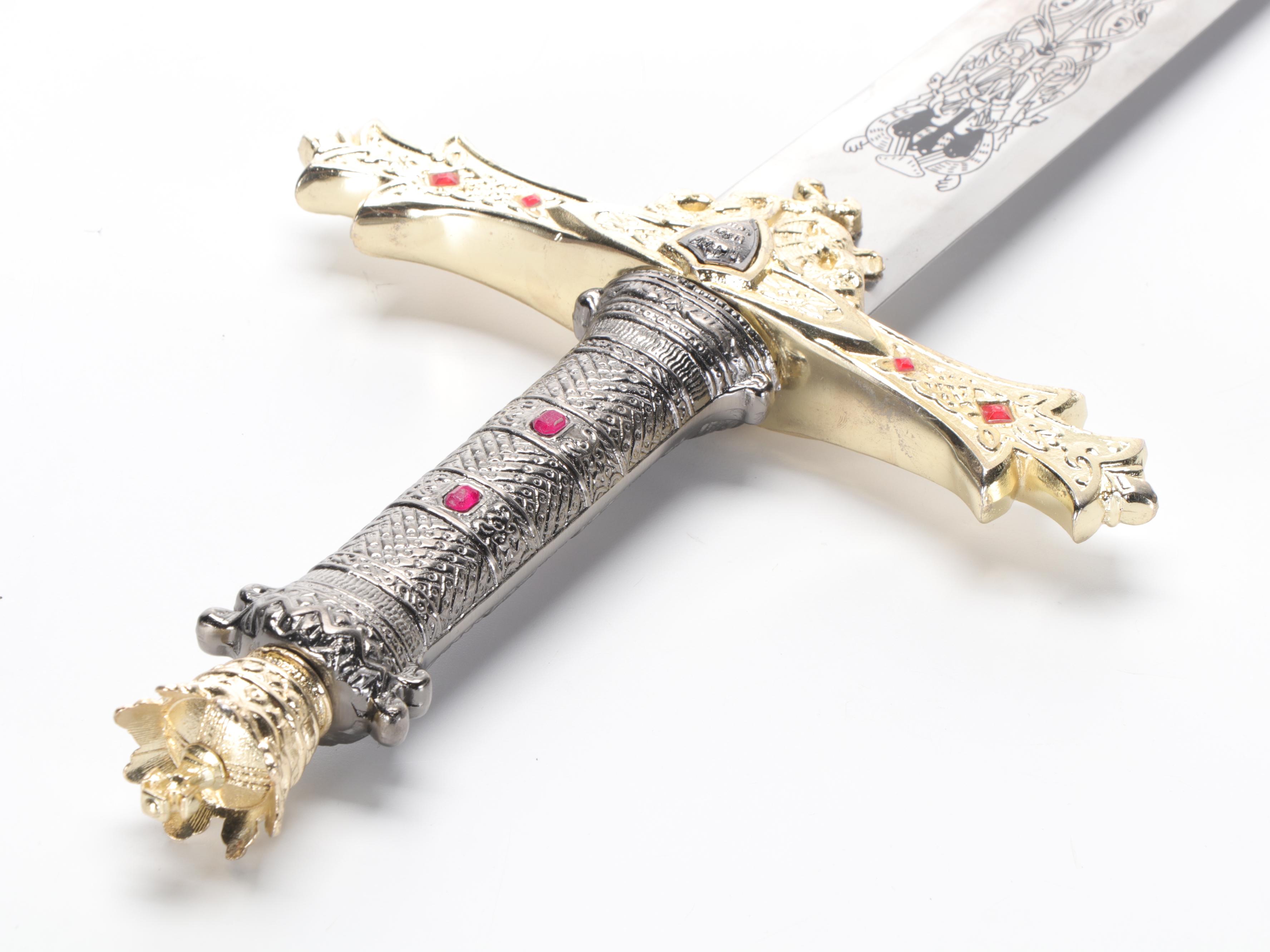 Embellished Reproduction Fantasy Medieval Sword