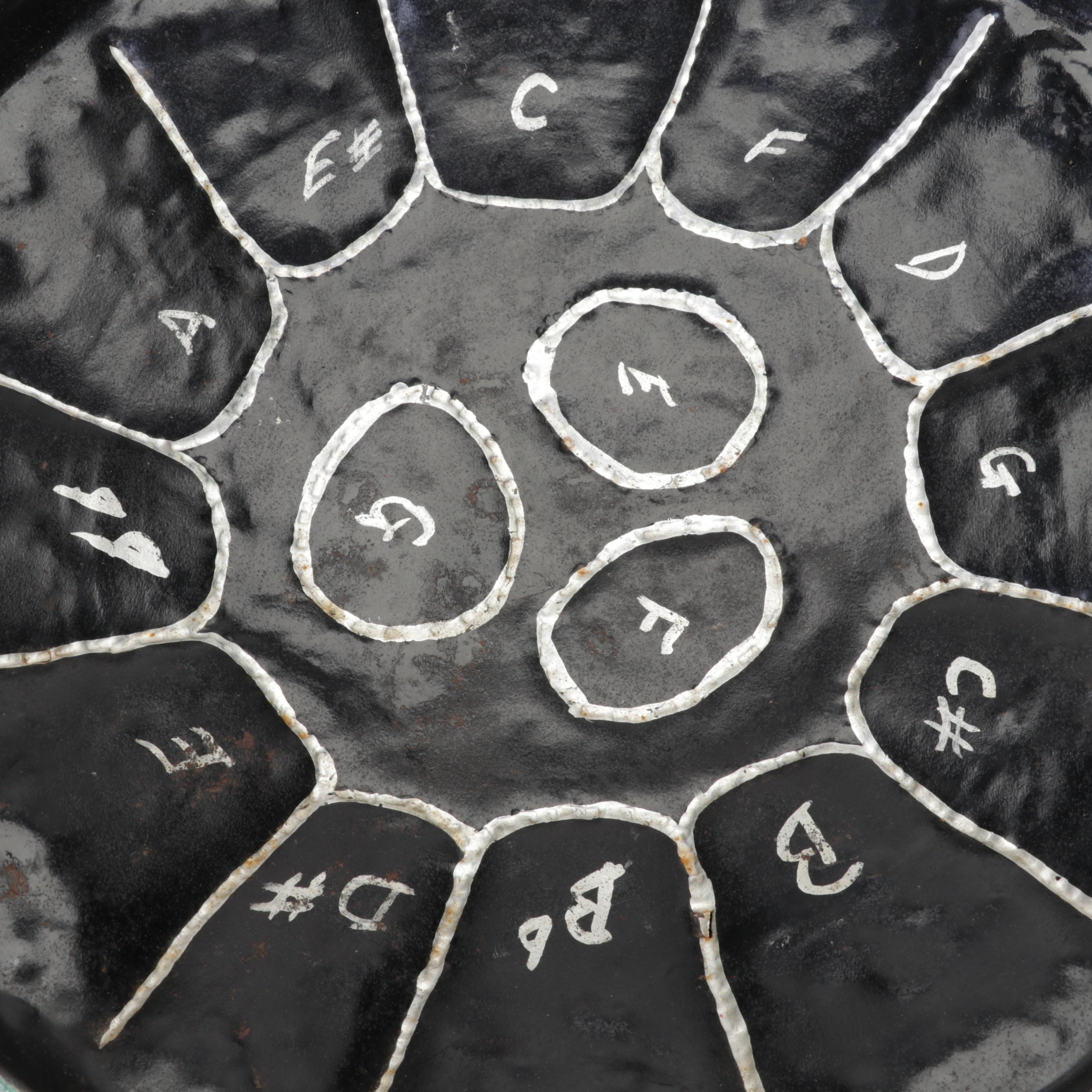 Hand-Painted Calypso Steel Drum