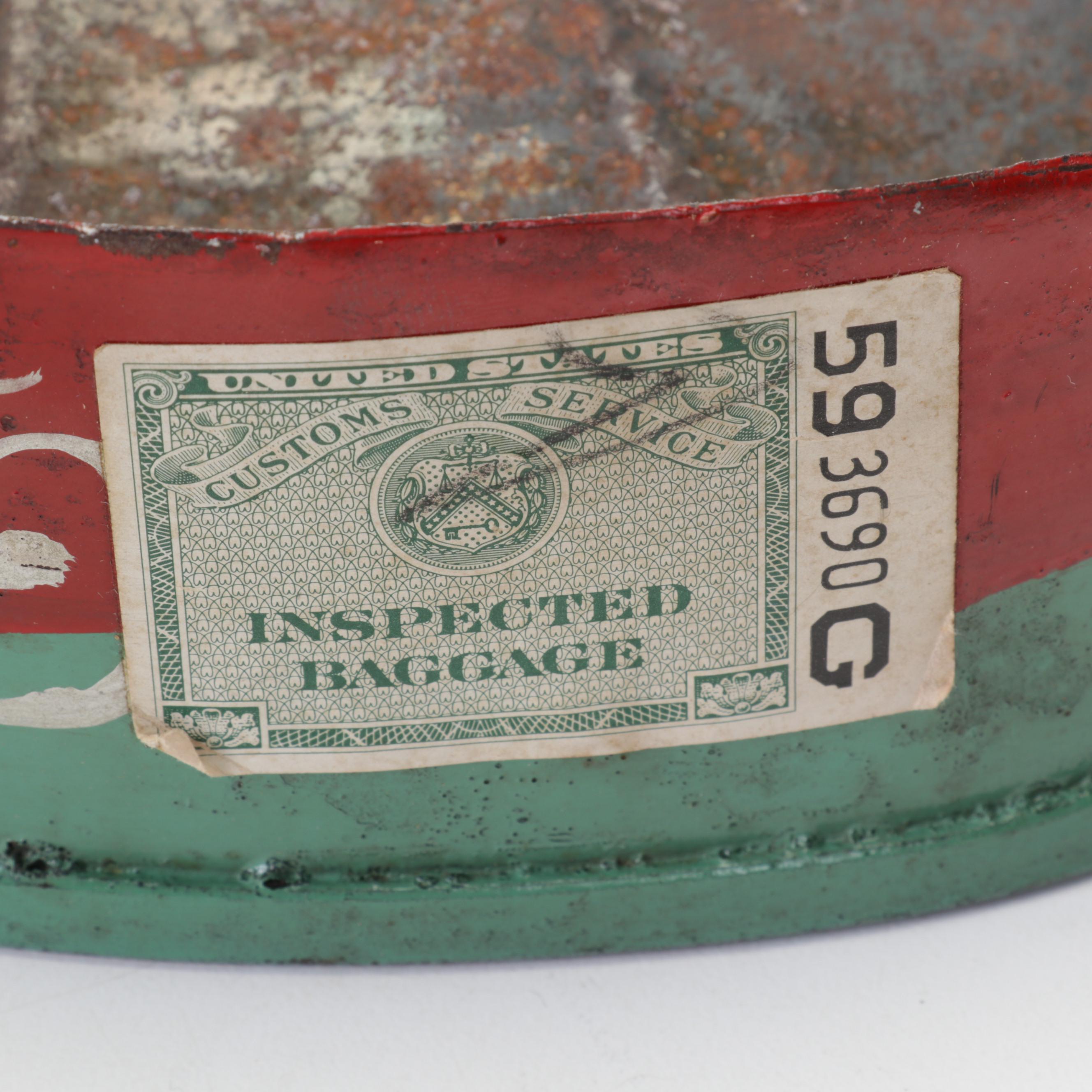 Hand-Painted Calypso Steel Drum