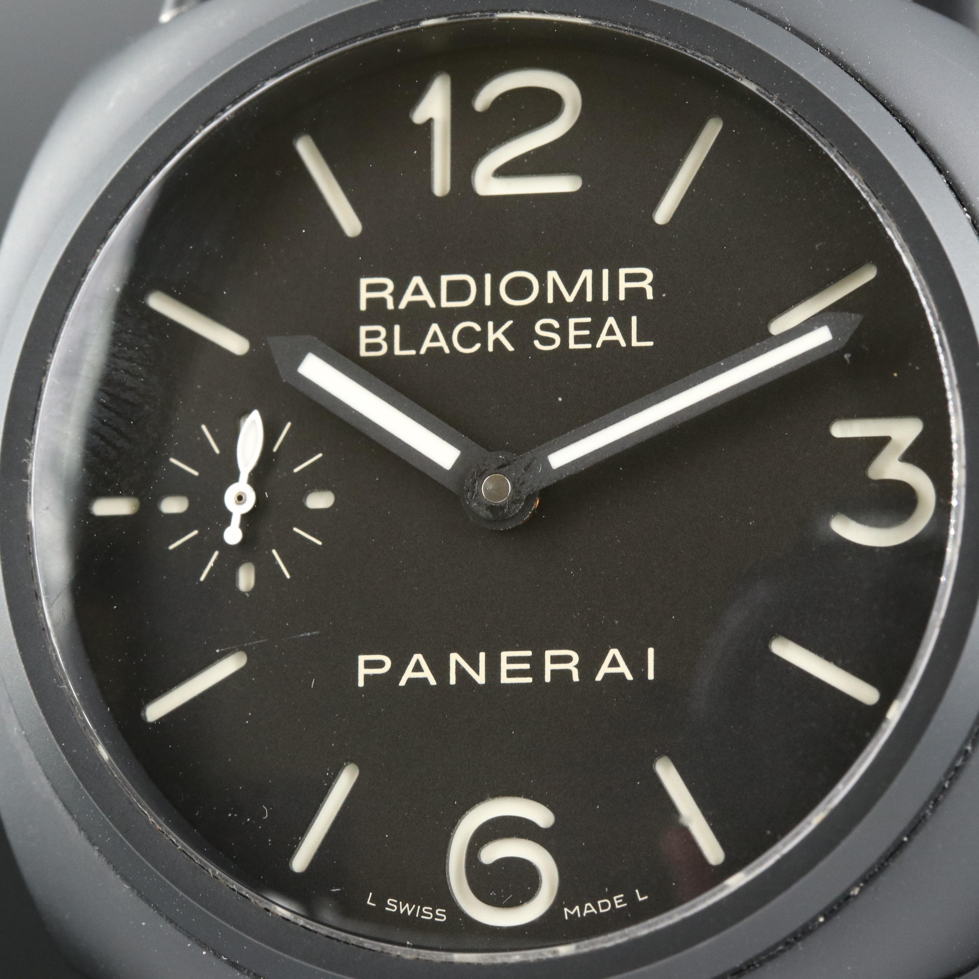 Panerai Ceramic Radiomir Black Seal Watch