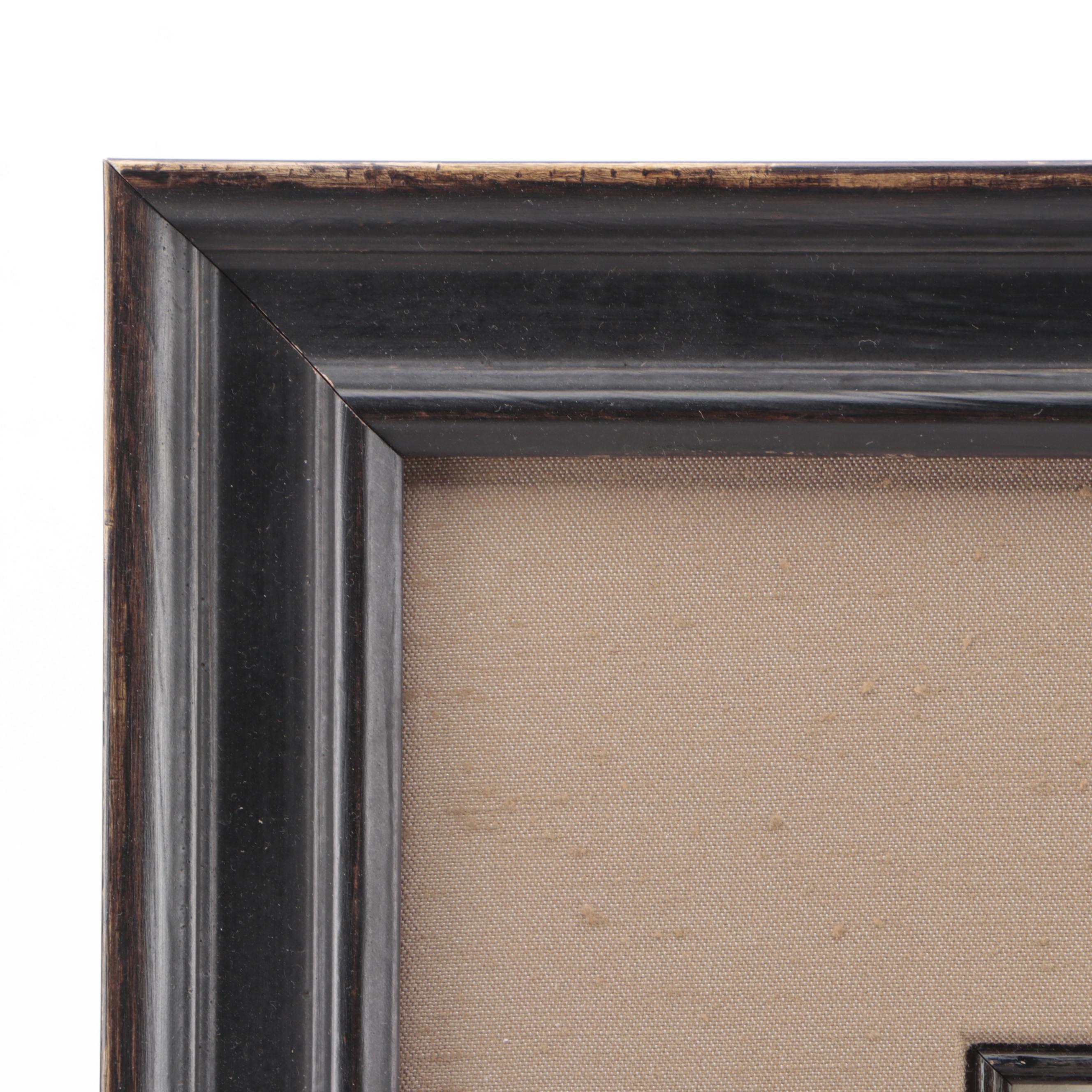 Frank Lloyd Wright Signed Letter With Western Union Telegram in Frame