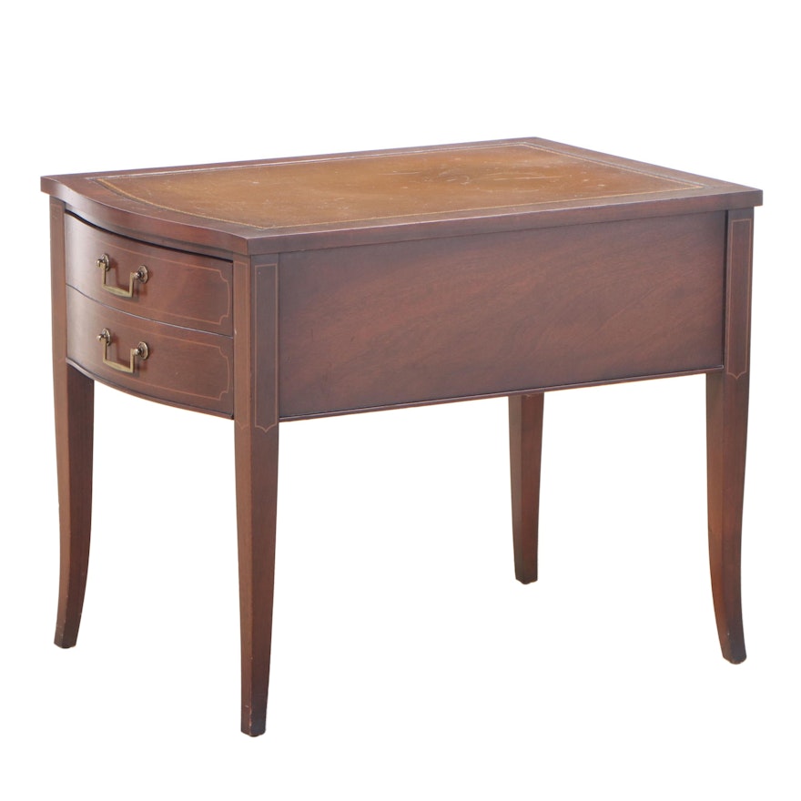 Imperial Furniture Federal Style Mahogany and String-Inlaid Side Table